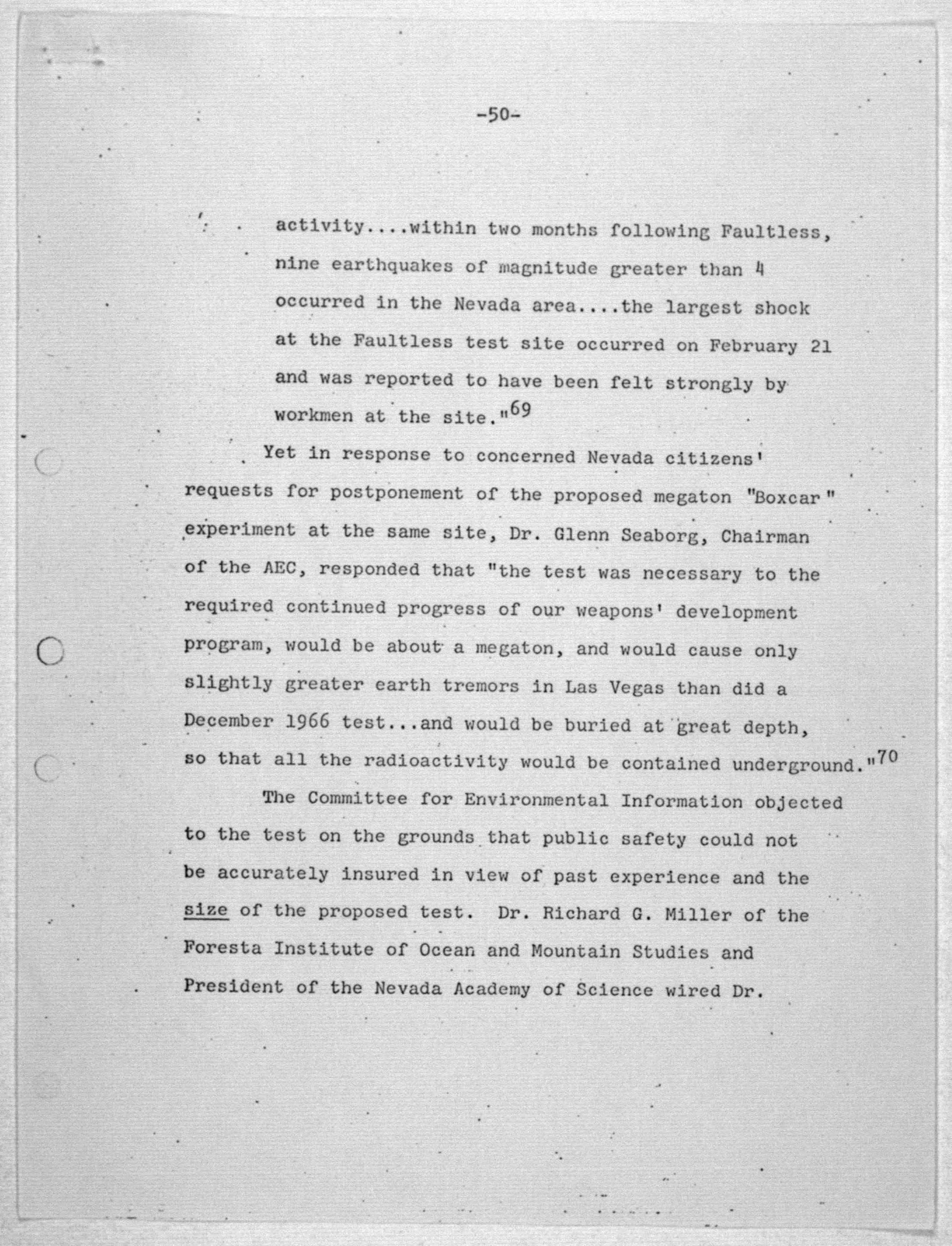 Scanned image of the current content page