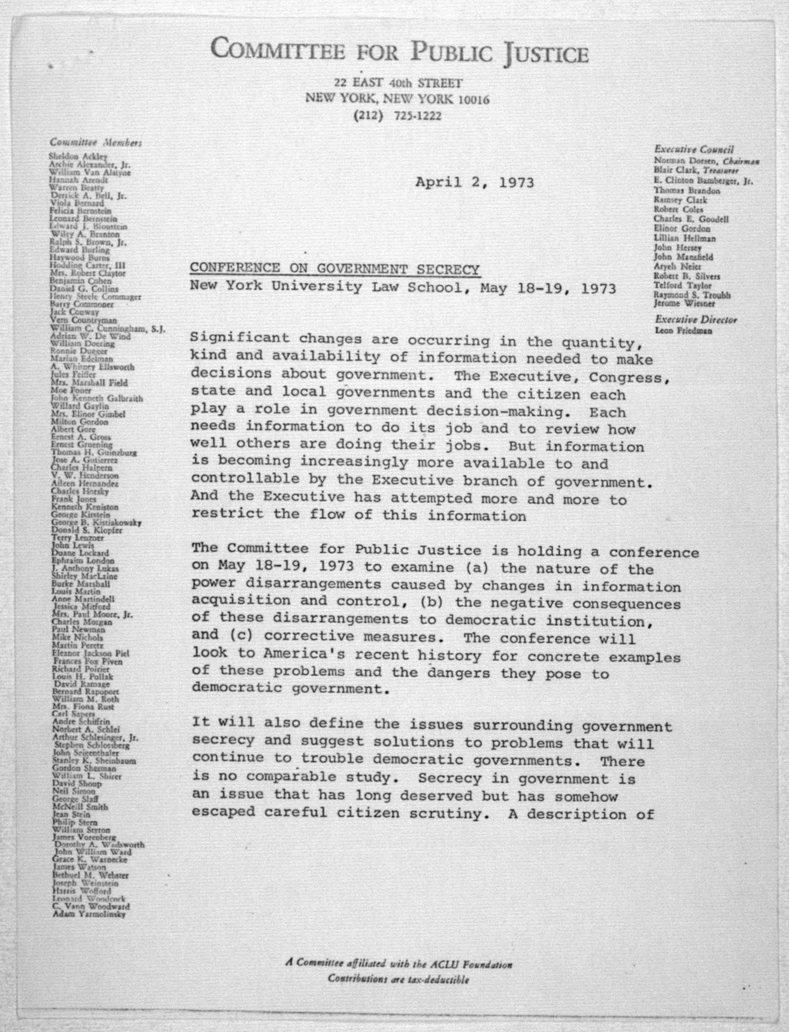 Scanned image of the current content page
