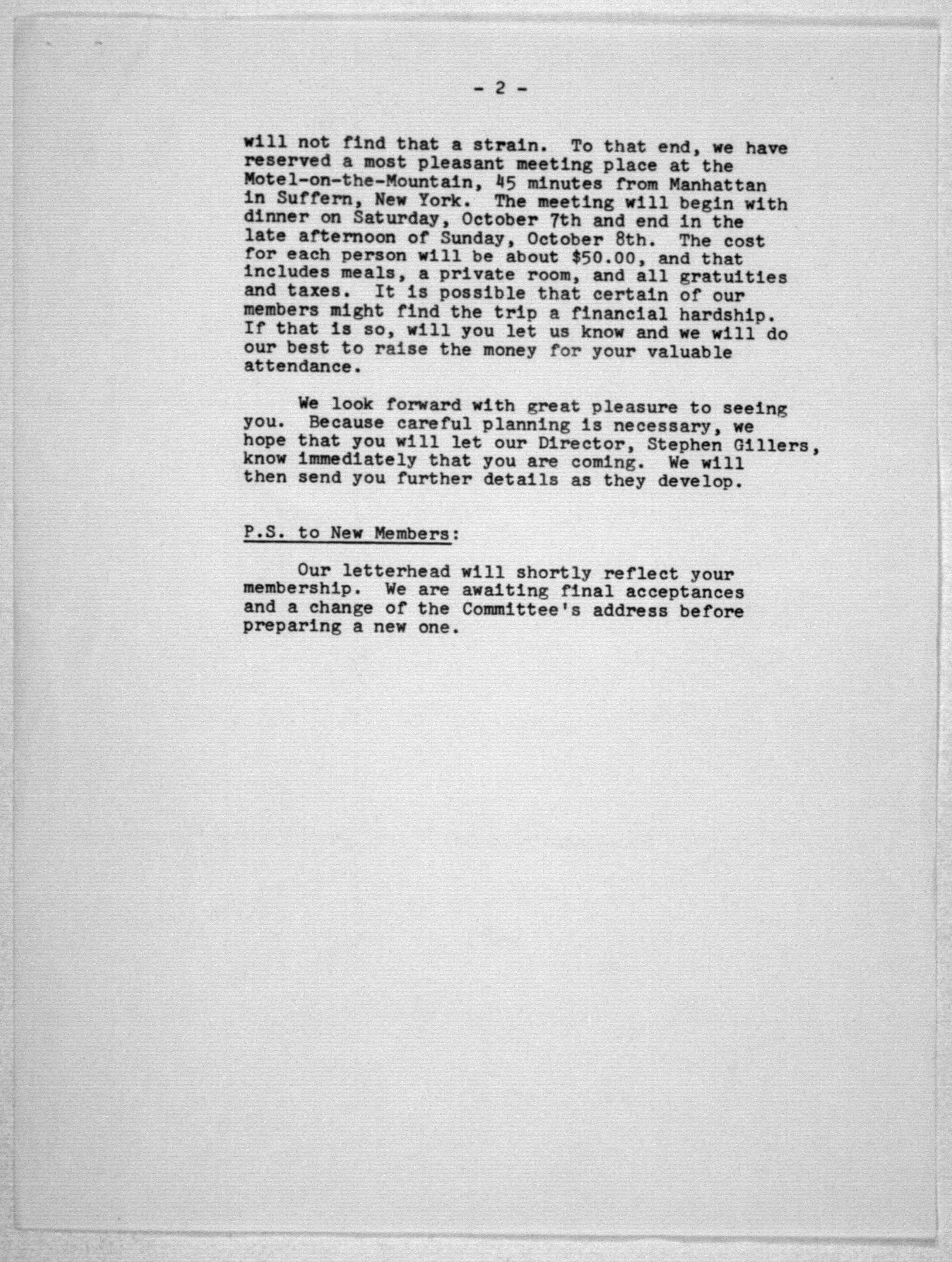 Scanned image of the current content page
