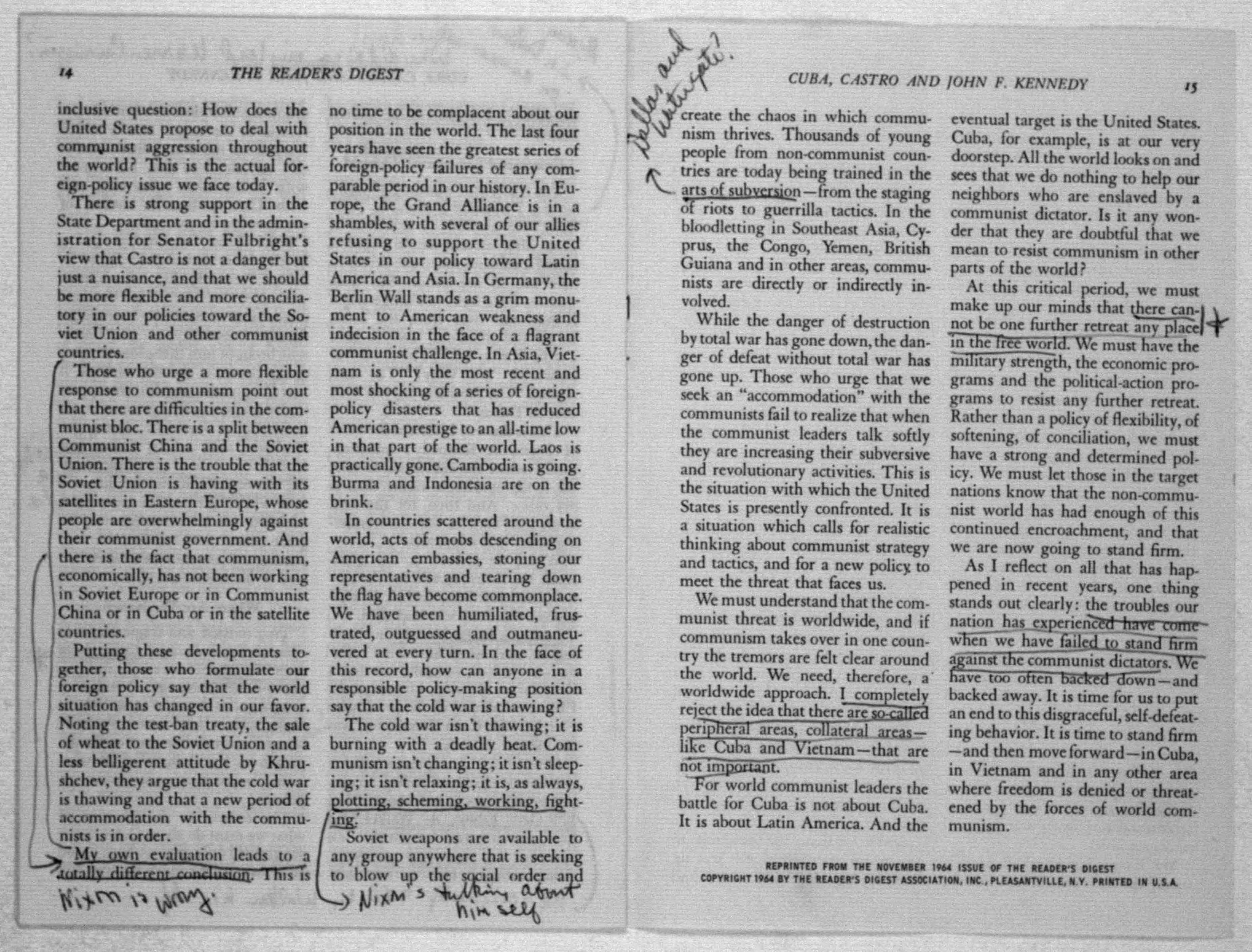 Scanned image of the current content page