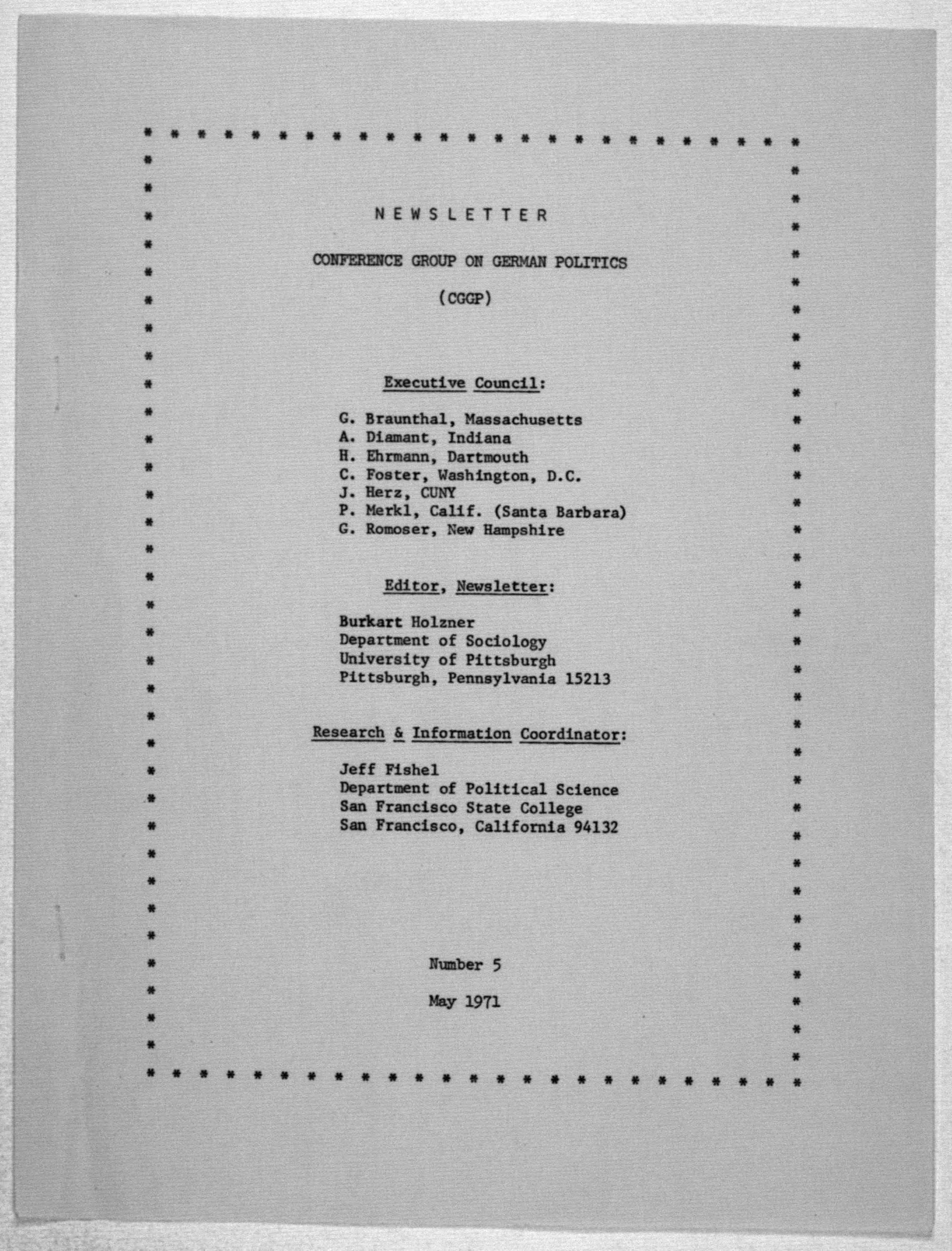 Scanned image of the current content page