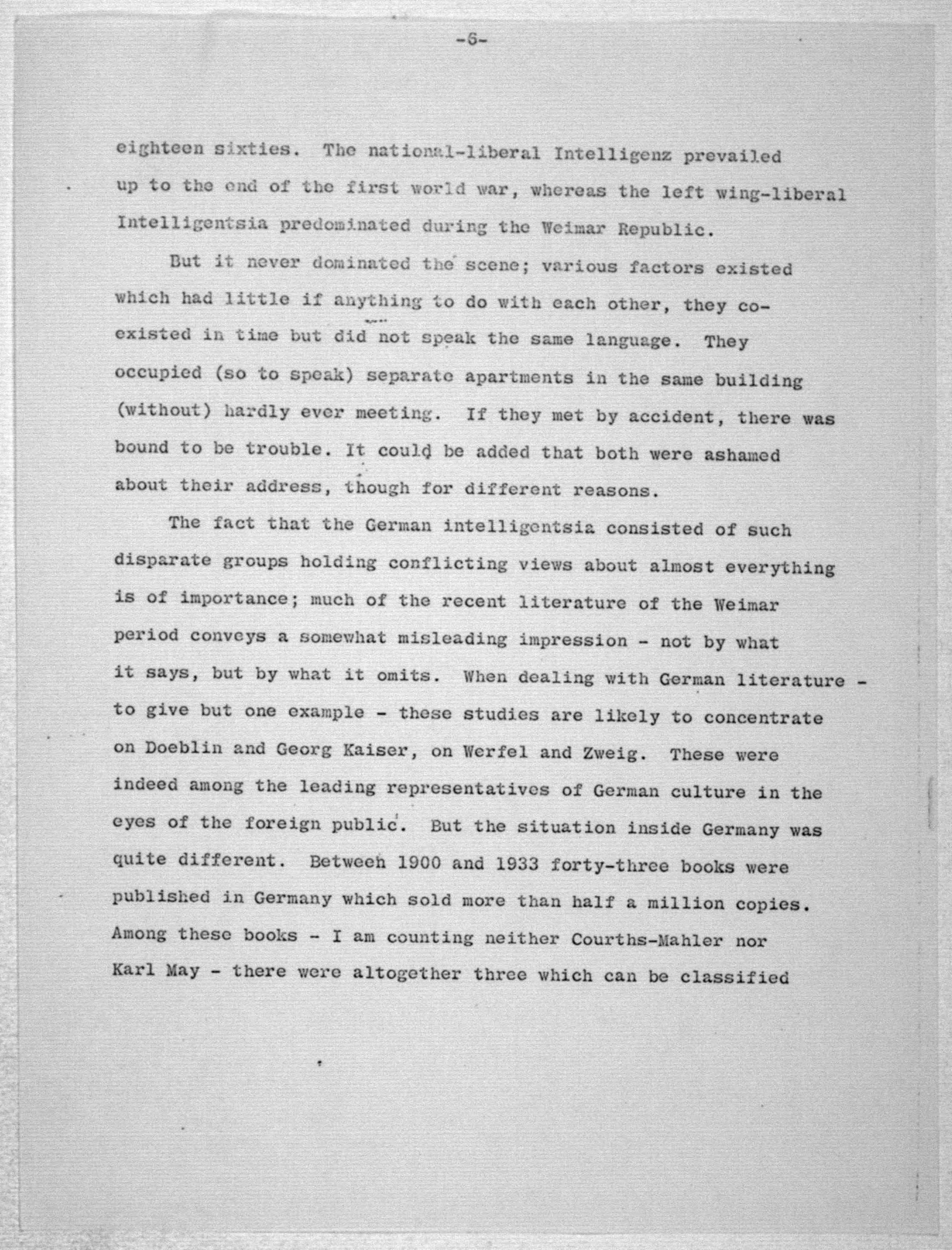 Scanned image of the current content page