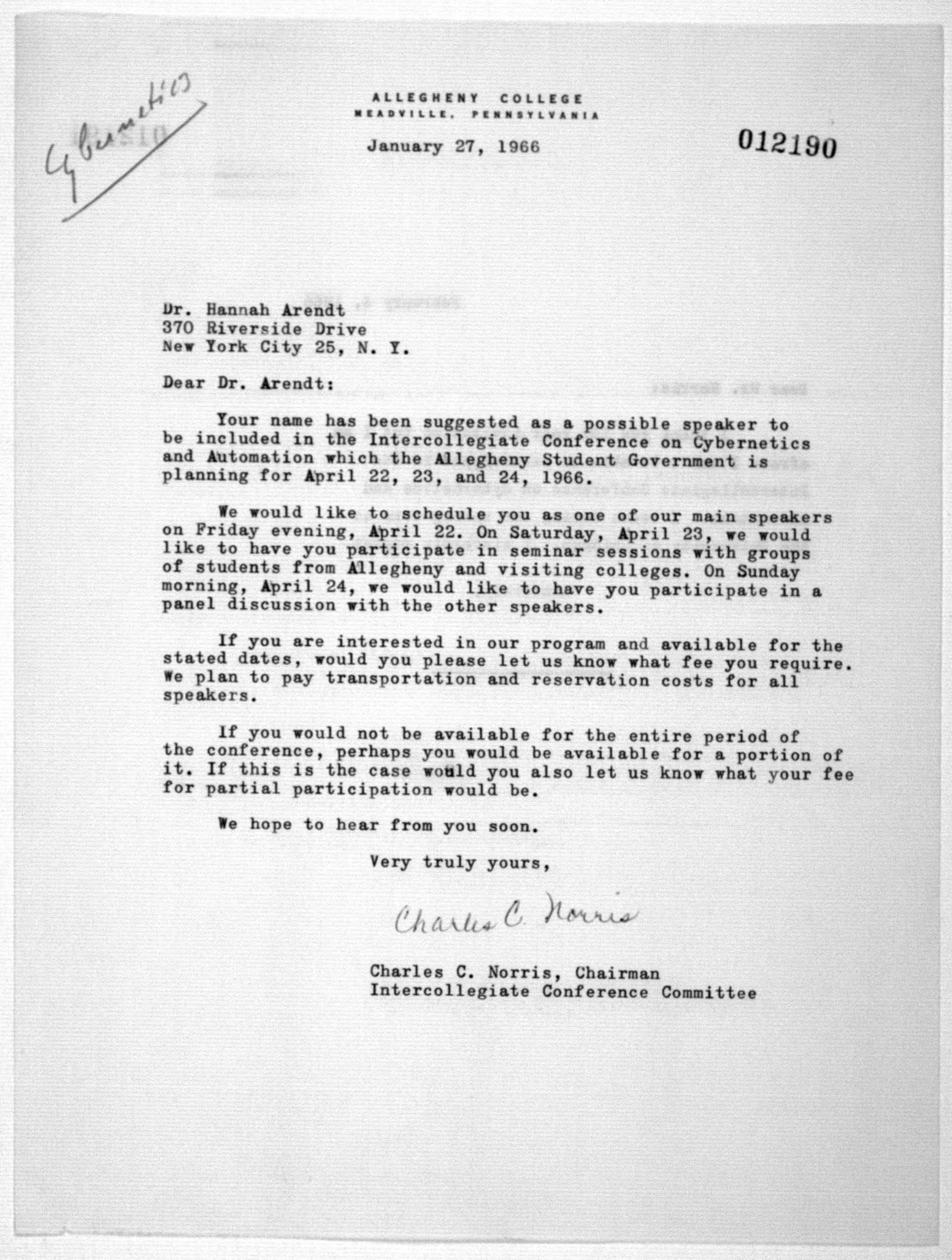 Scanned image of the current content page