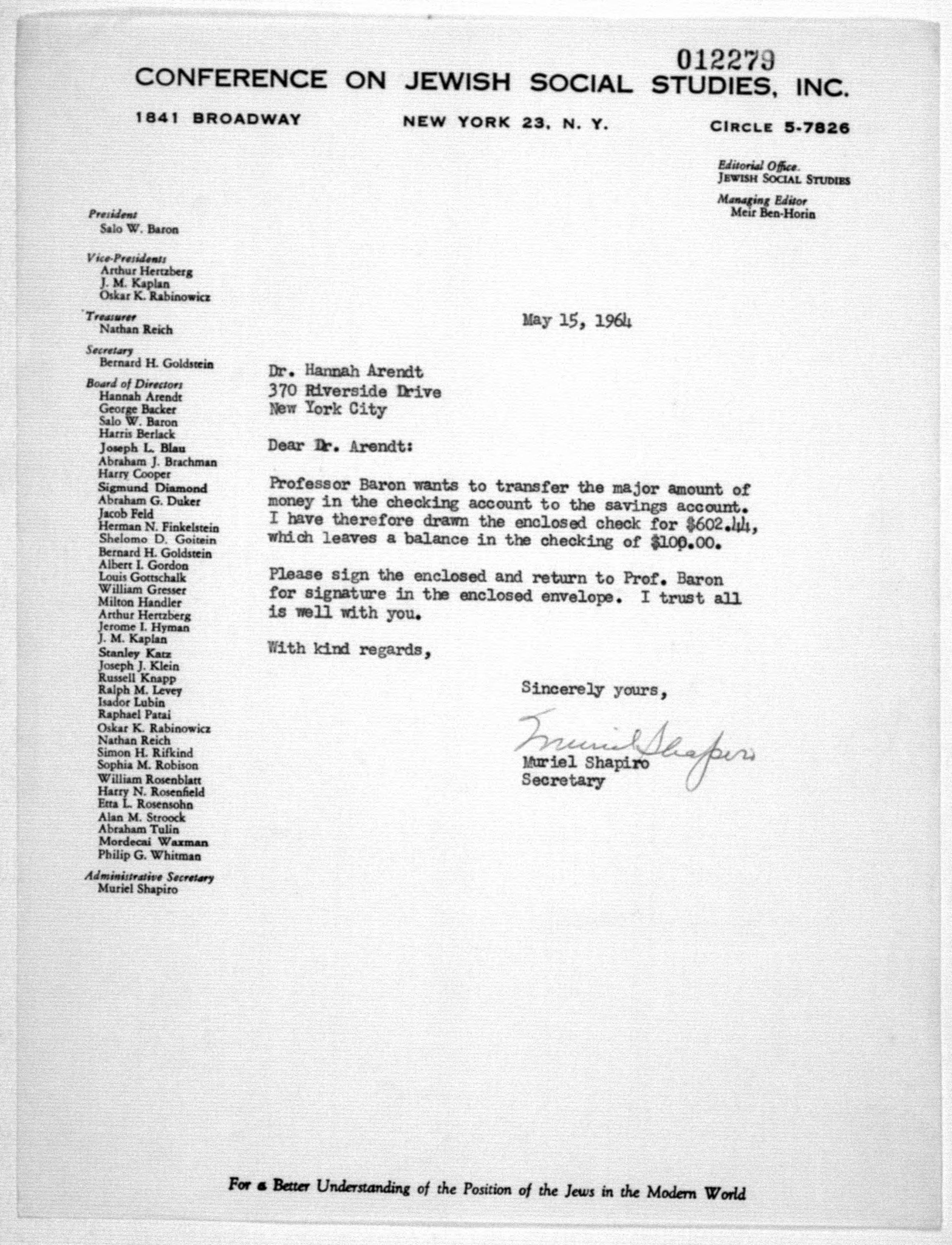 Scanned image of the current content page