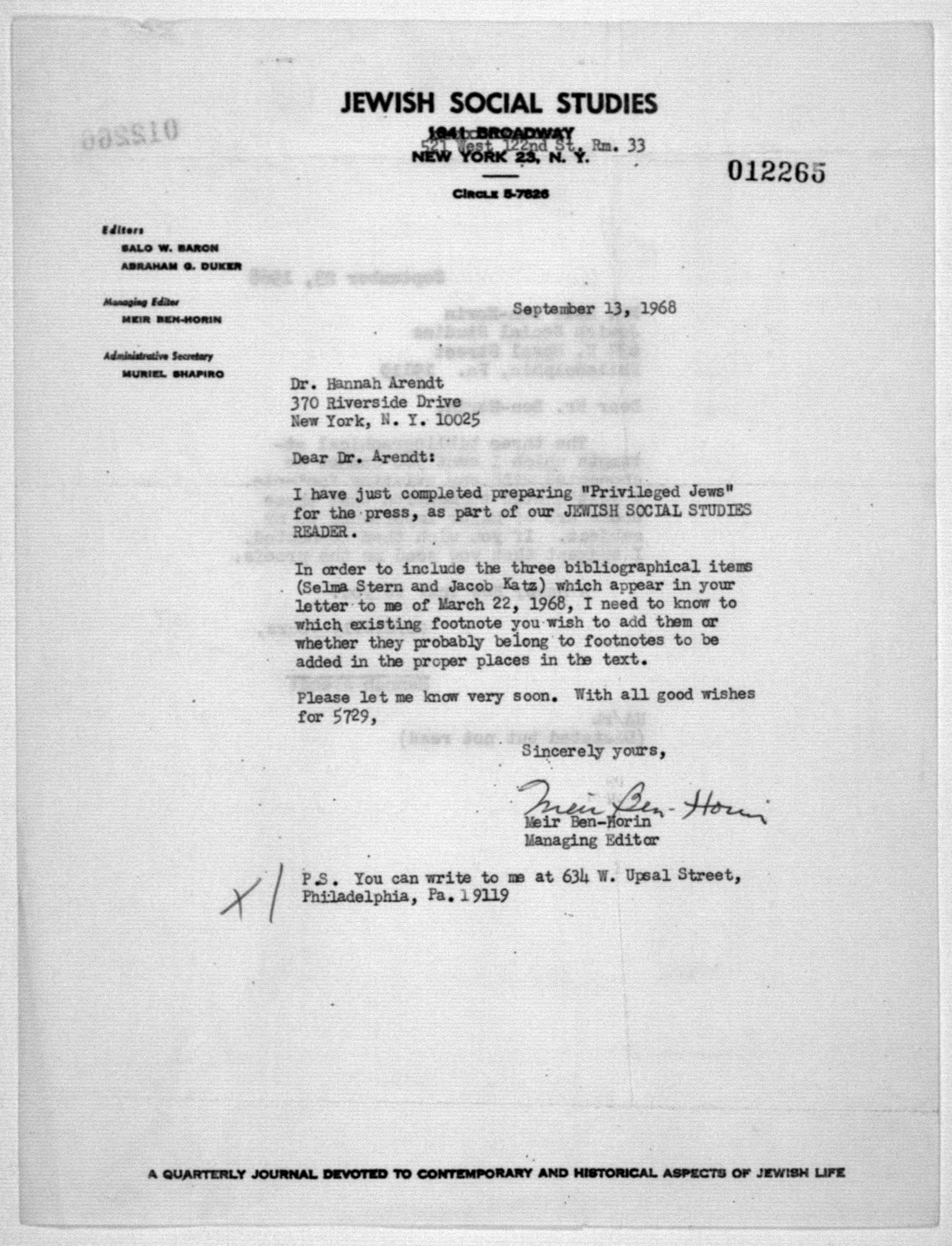 Scanned image of the current content page