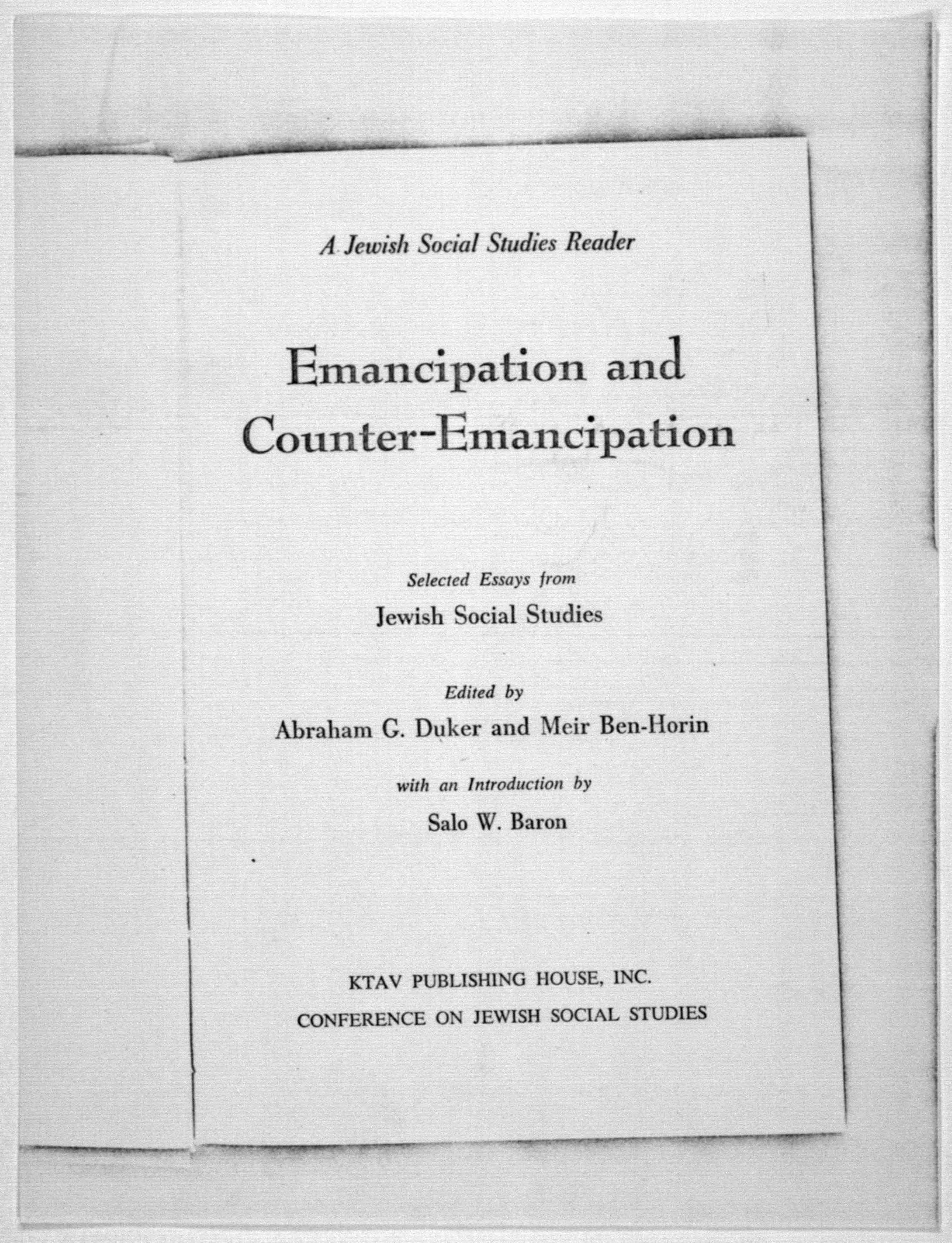 Scanned image of the current content page