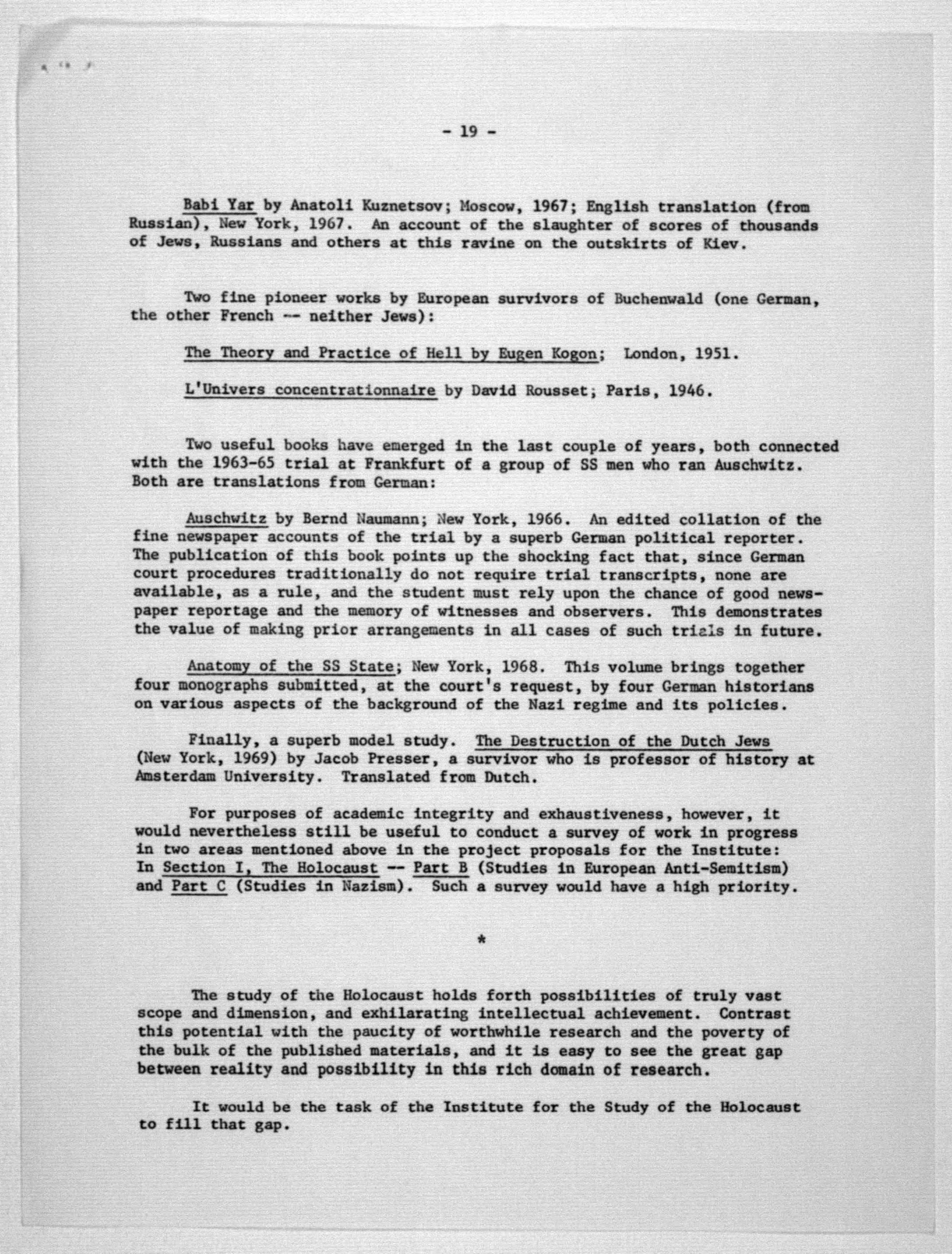 Scanned image of the current content page