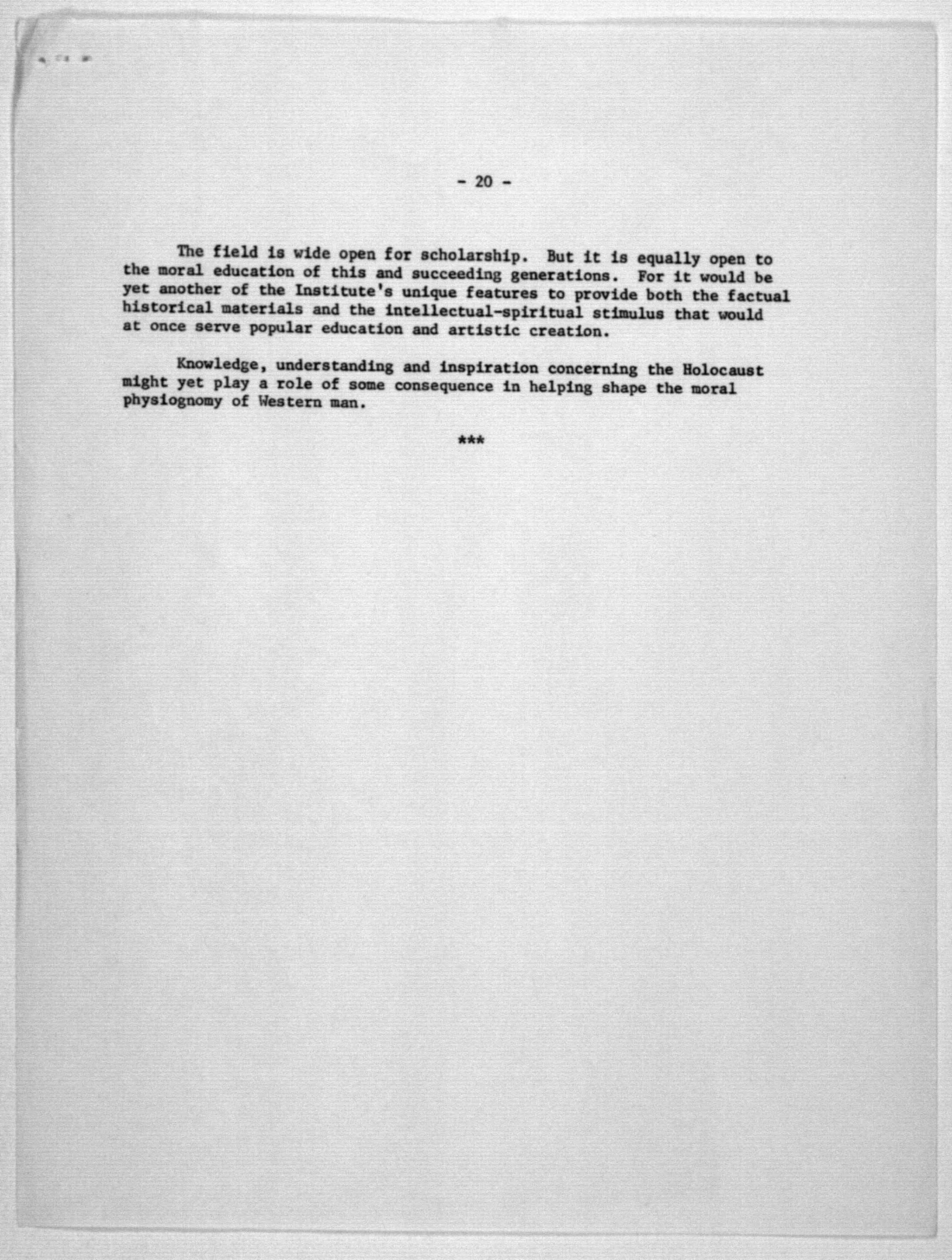 Scanned image of the current content page