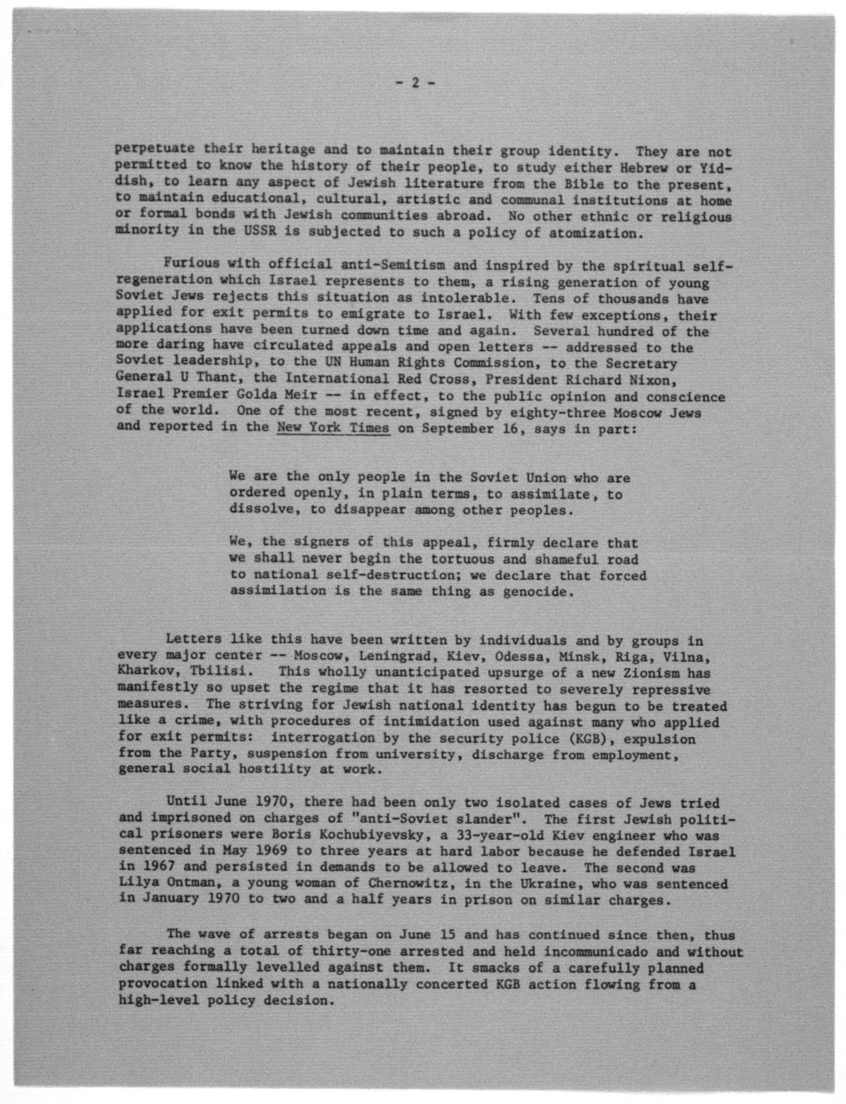 Scanned image of the current content page