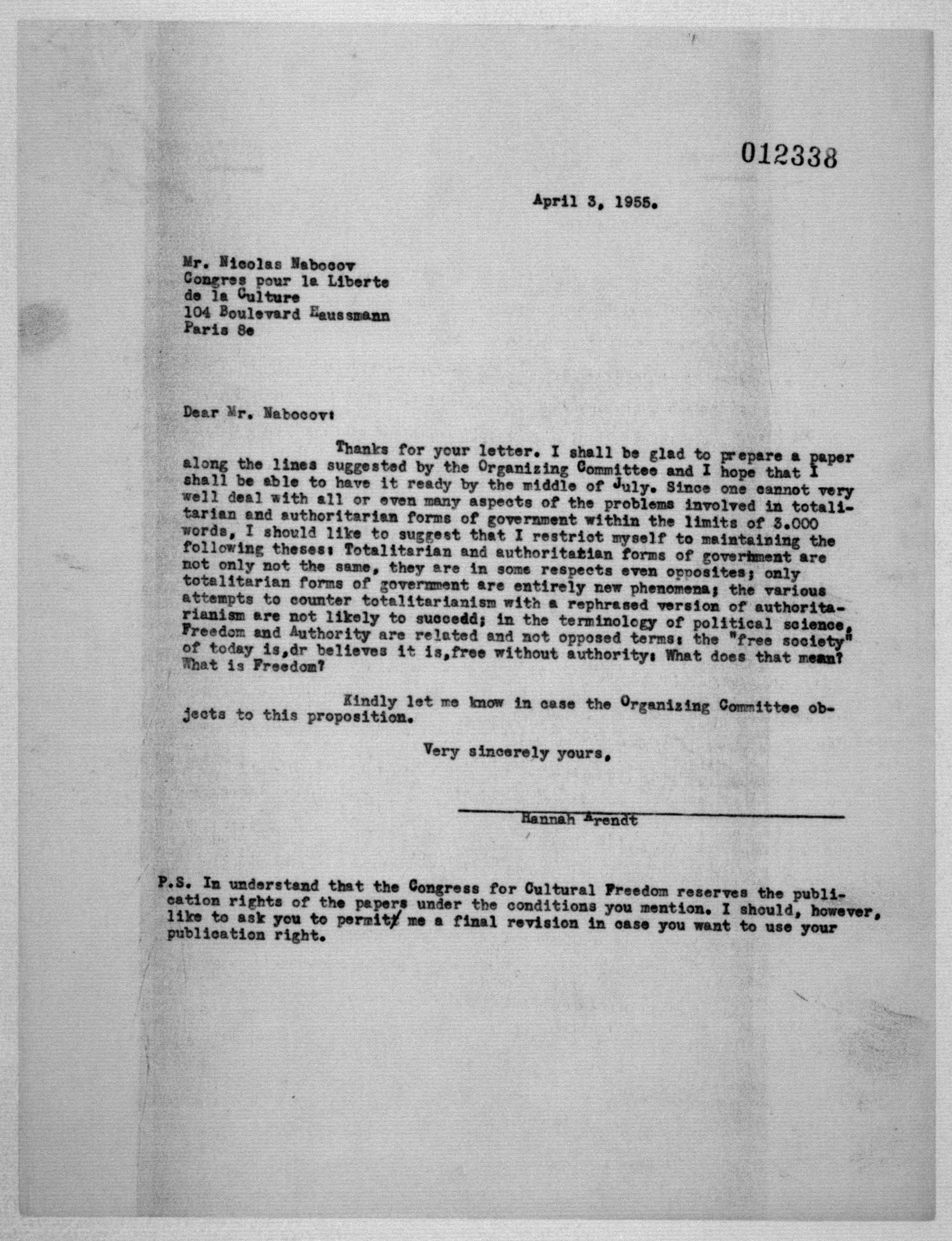 Scanned image of the current content page