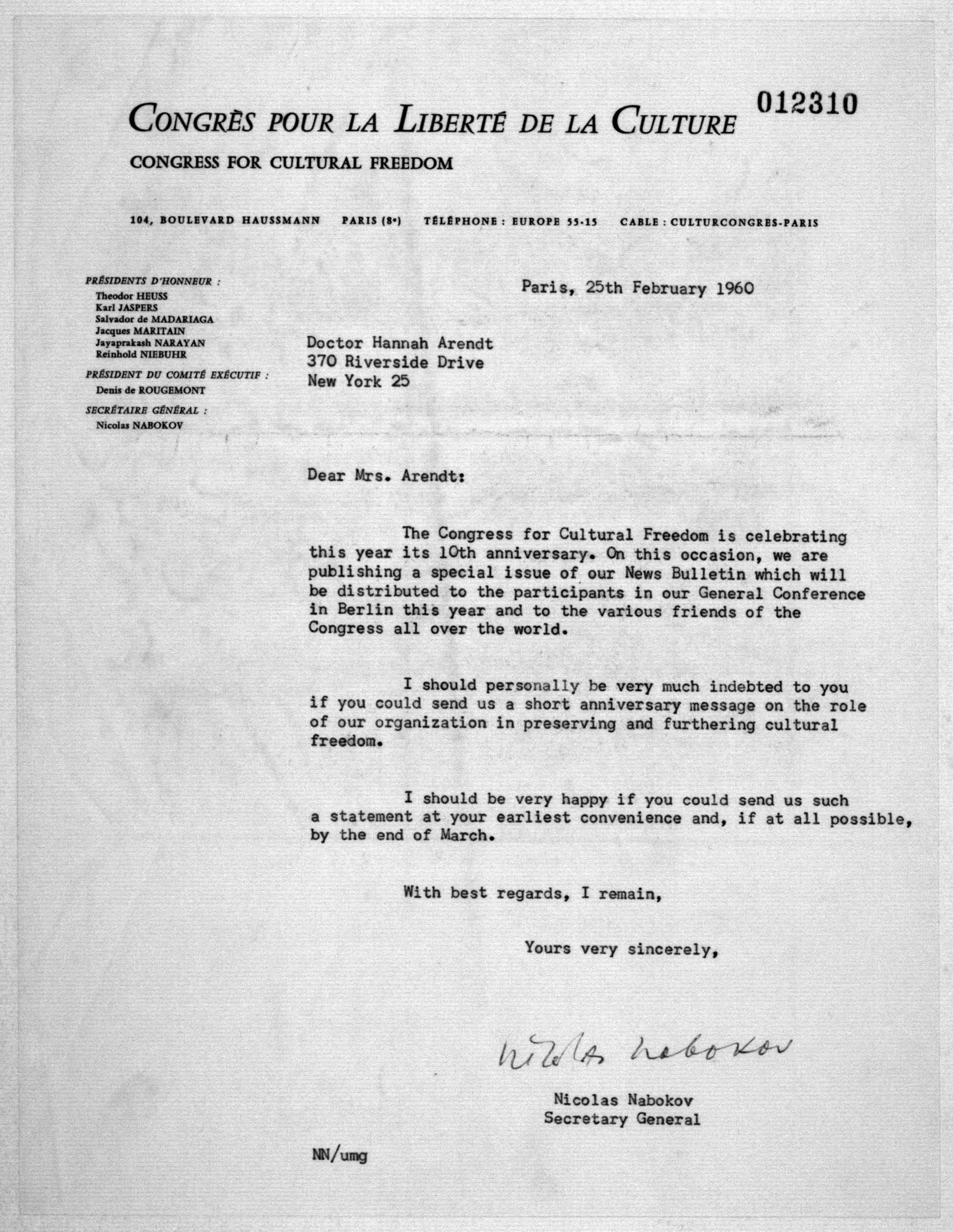 Scanned image of the current content page