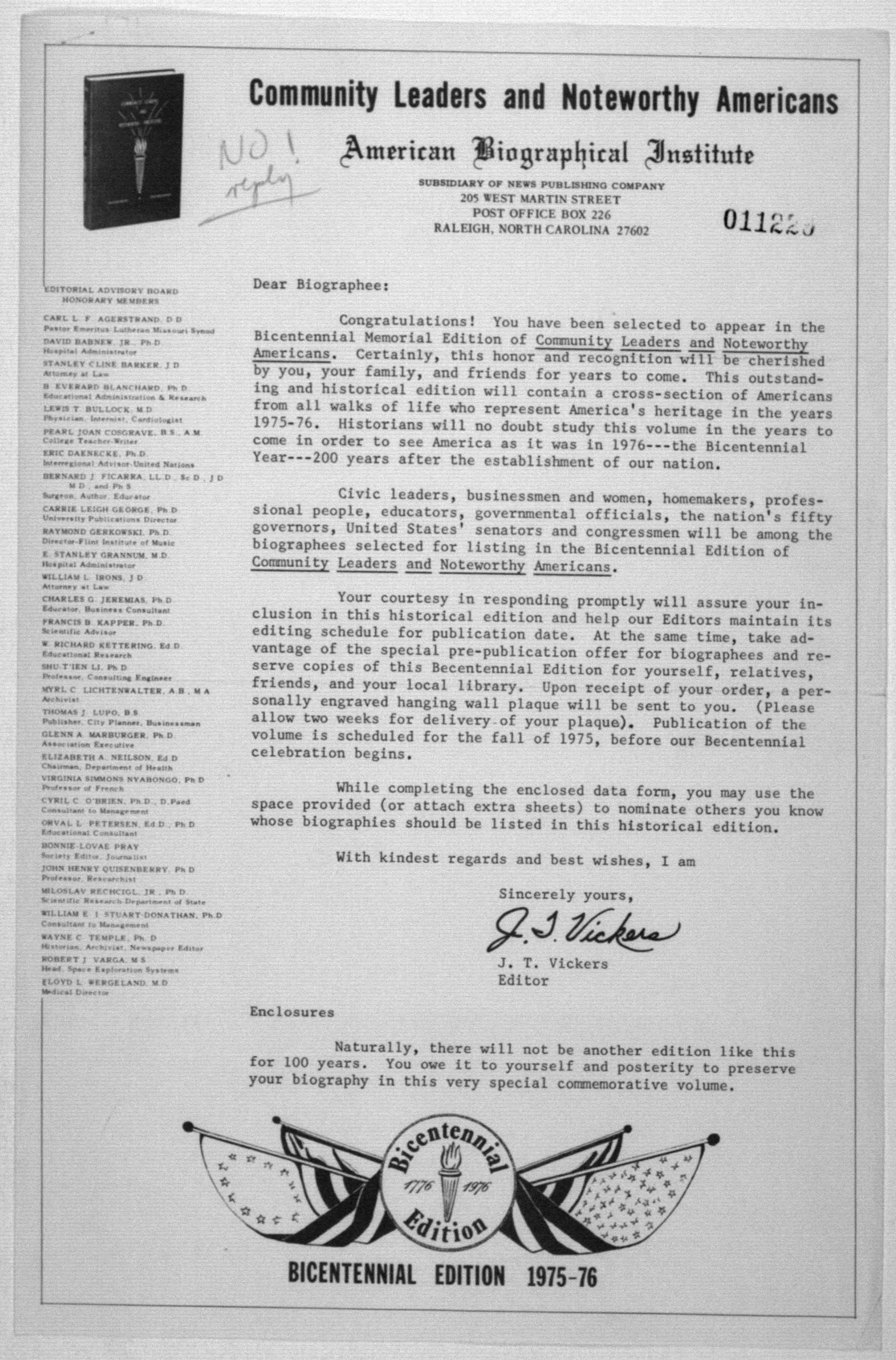 Scanned image of the current content page