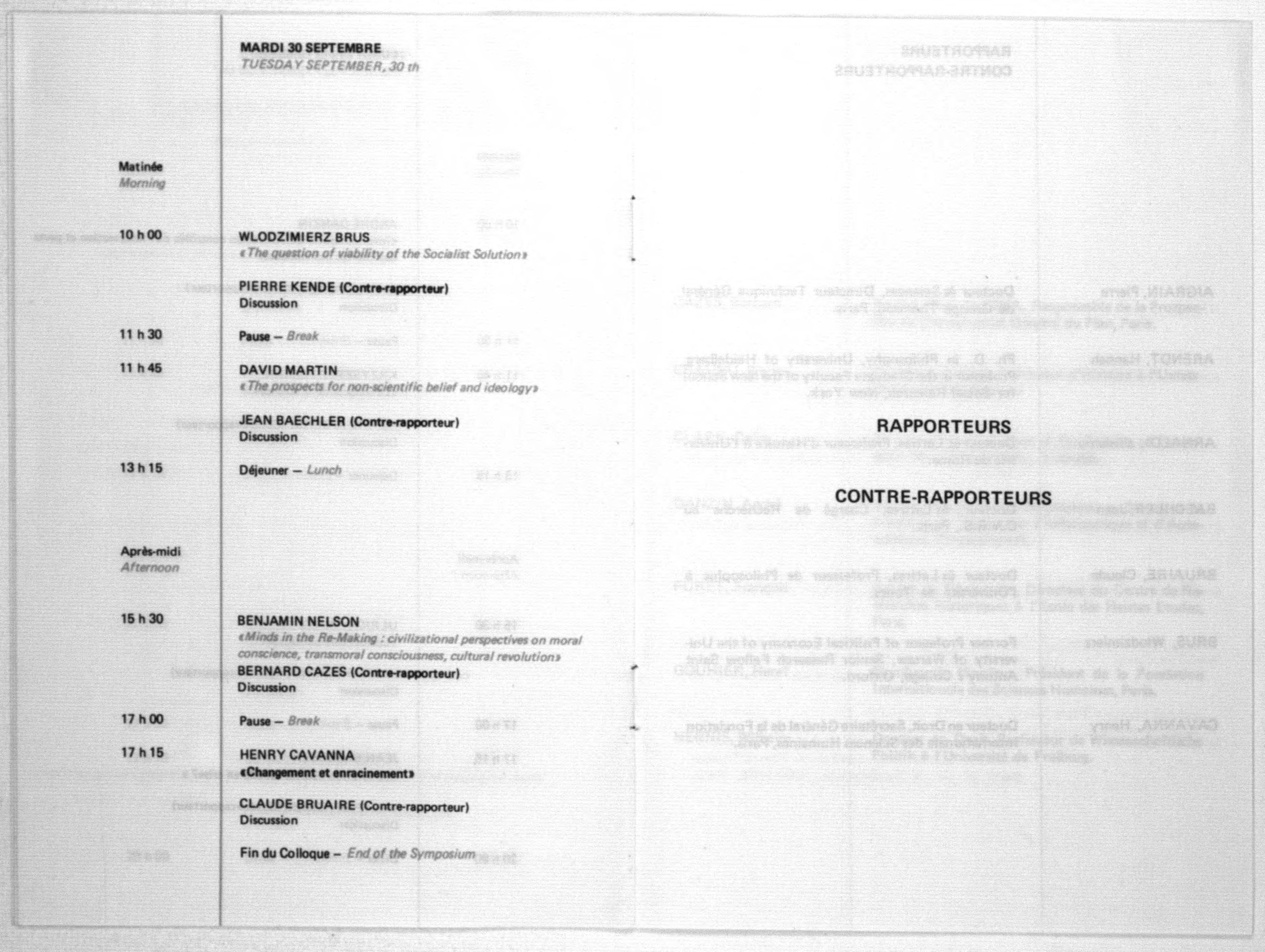 Scanned image of the current content page