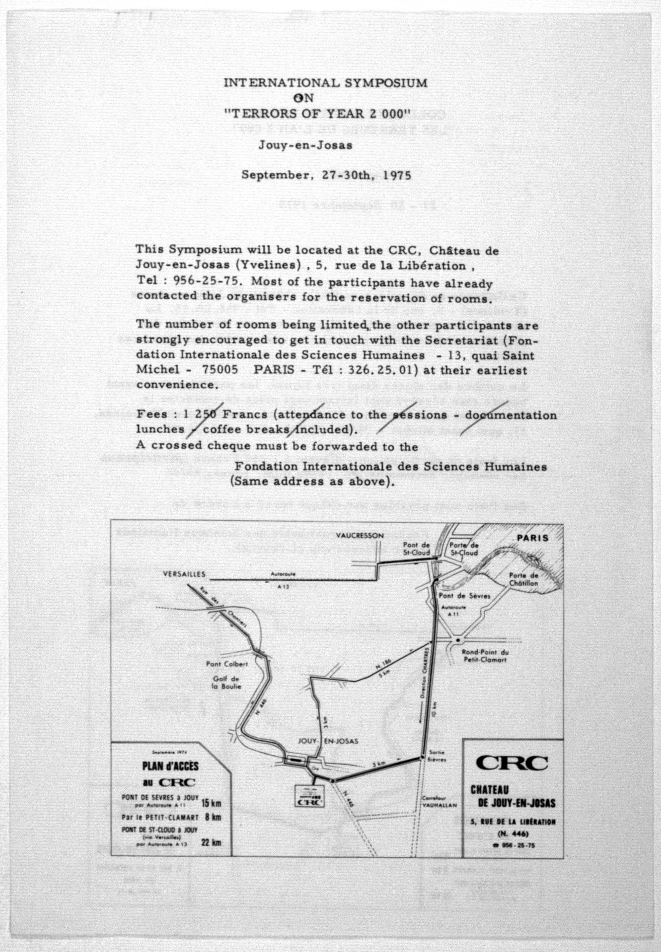 Scanned image of the current content page