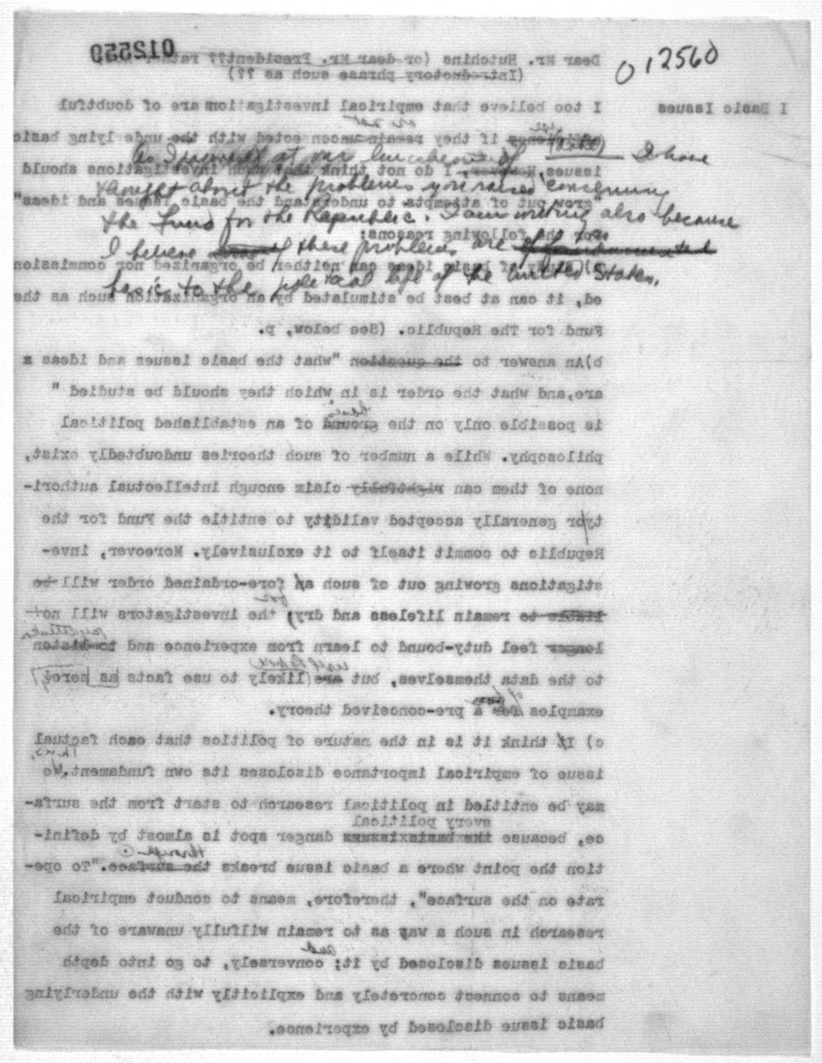 Scanned image of the current content page