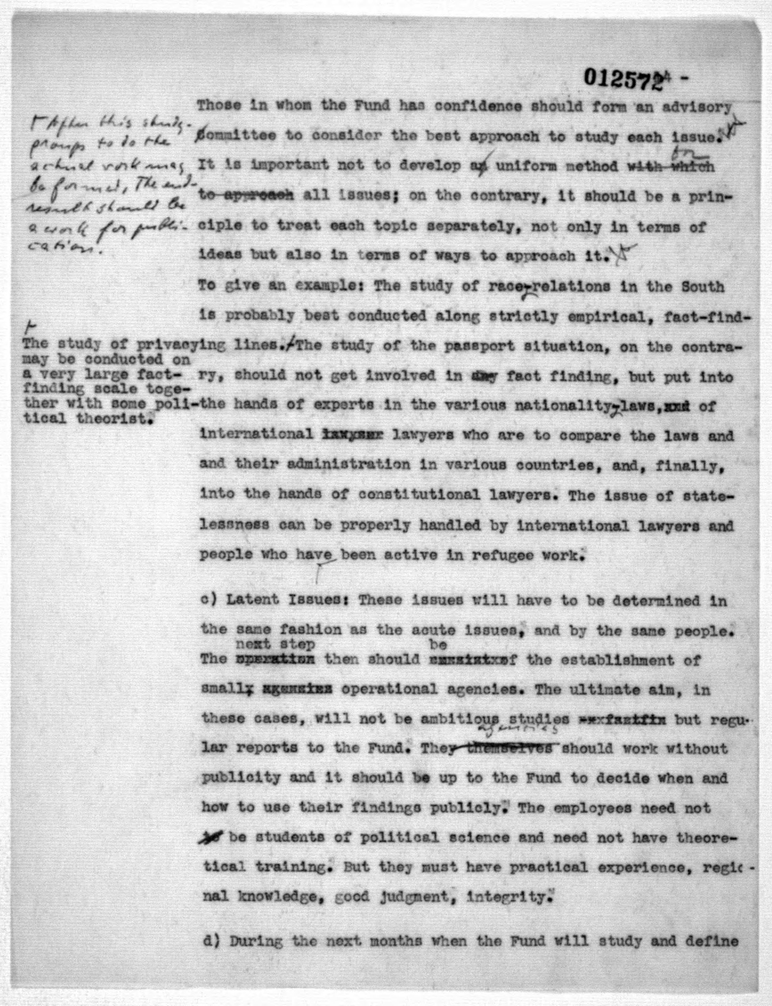 Scanned image of the current content page