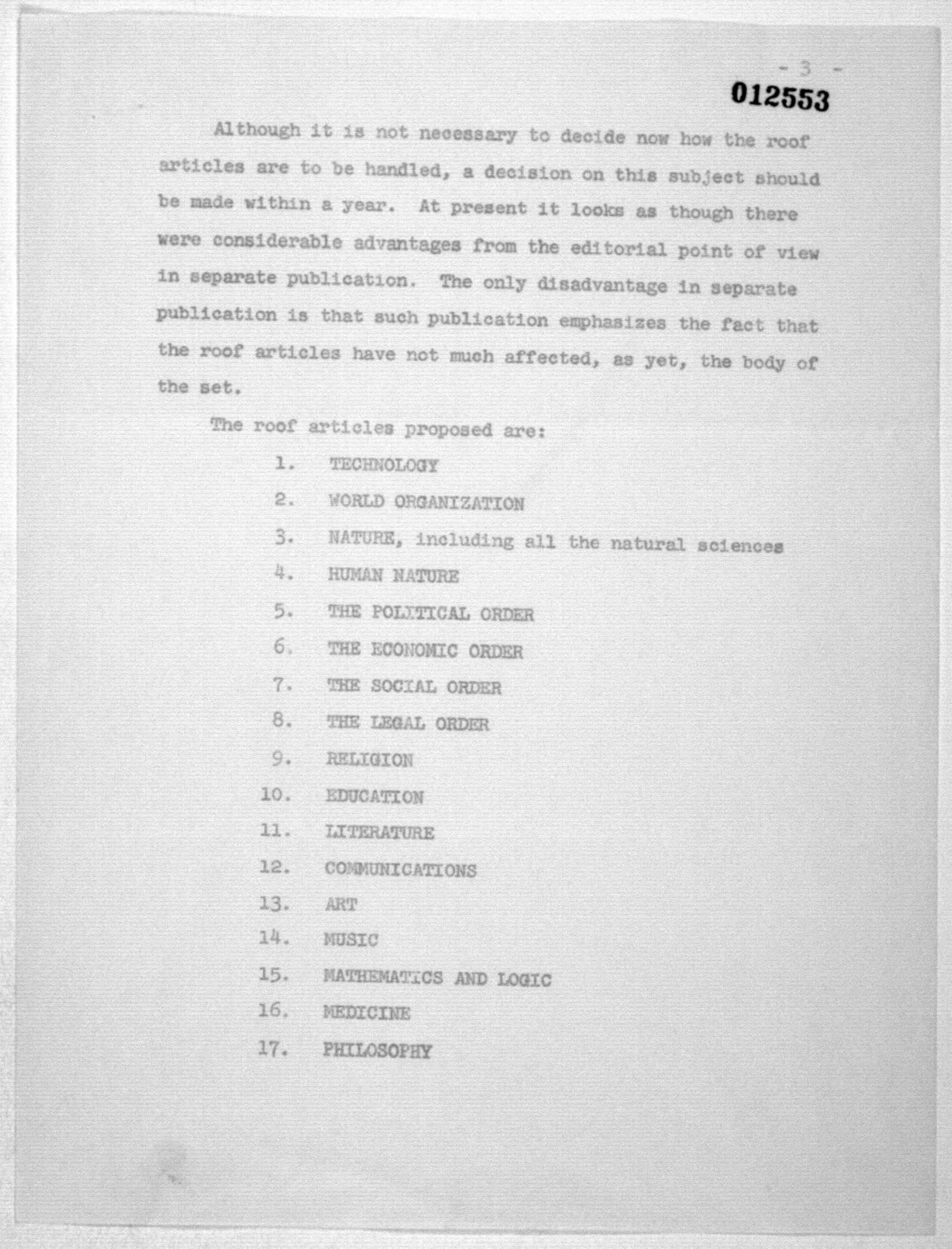 Scanned image of the current content page