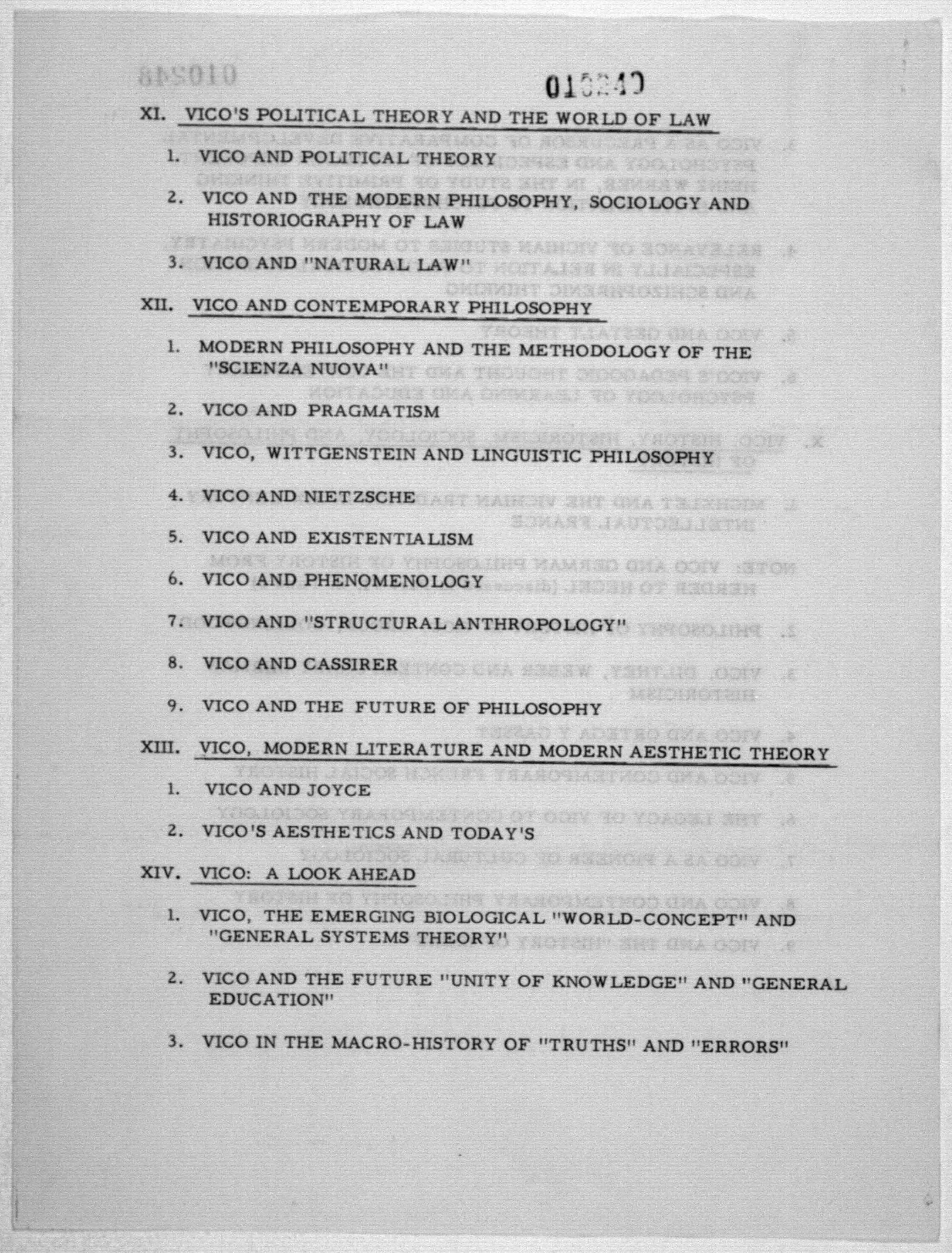 Scanned image of the current content page