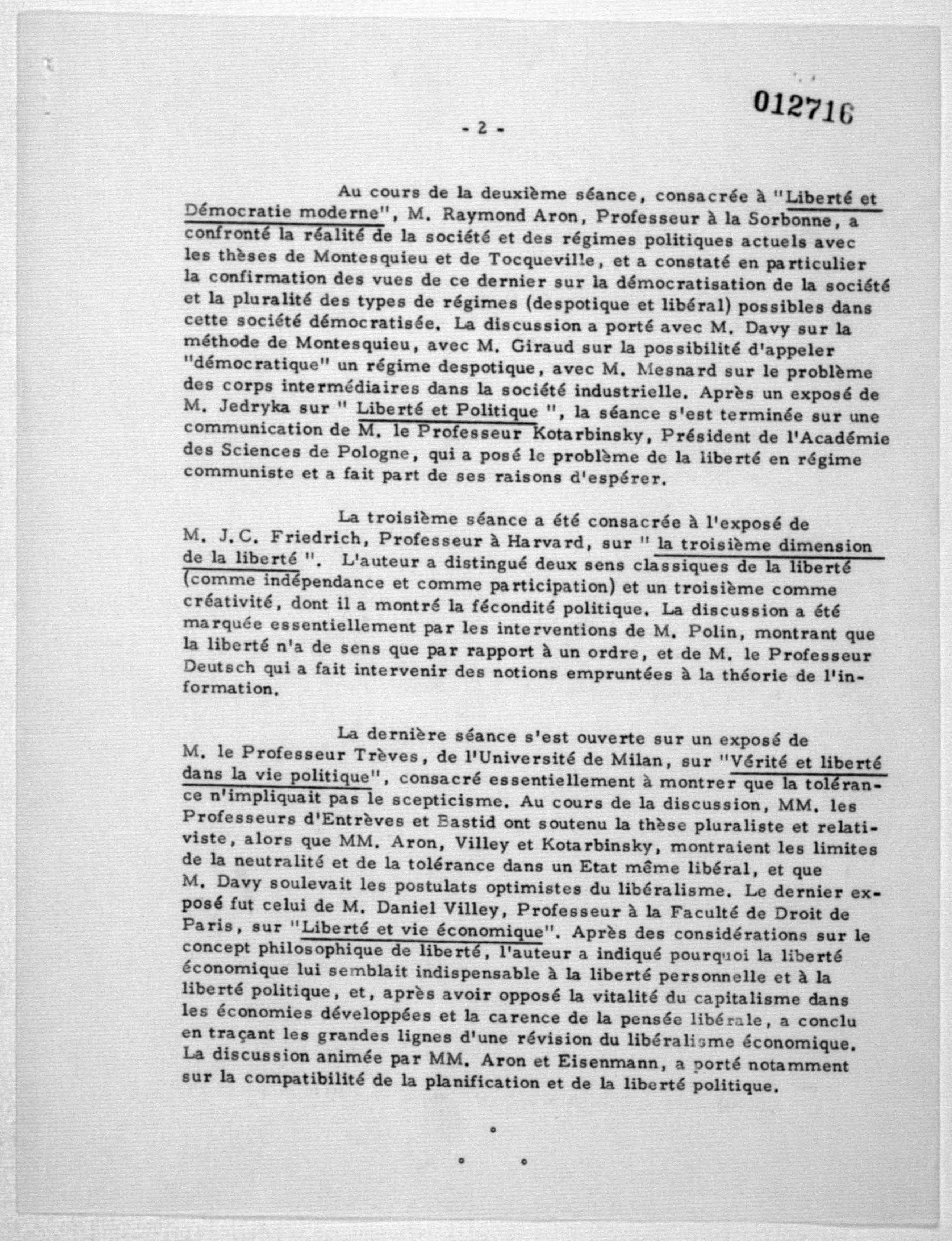 Scanned image of the current content page