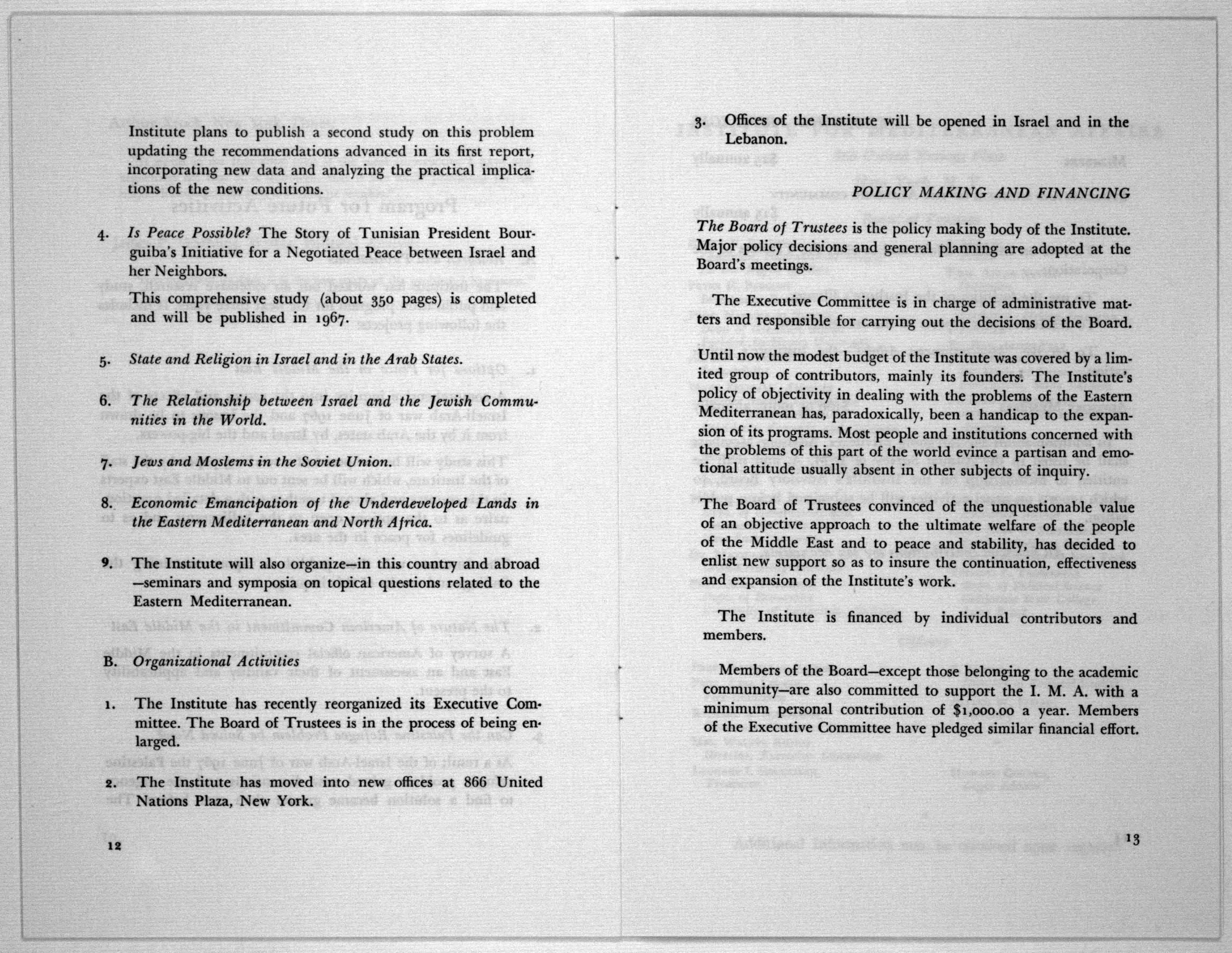 Scanned image of the current content page