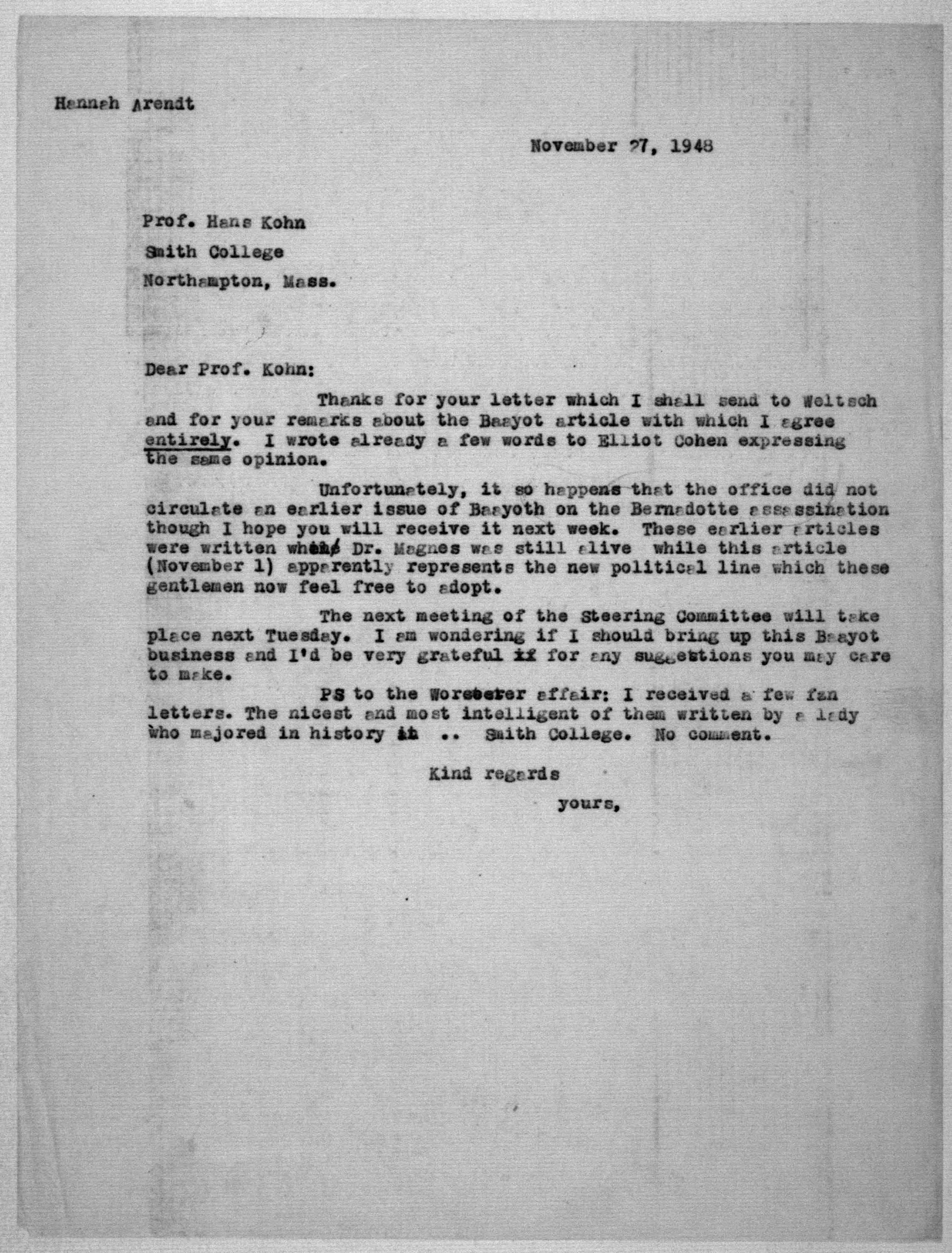 Scanned image of the current content page