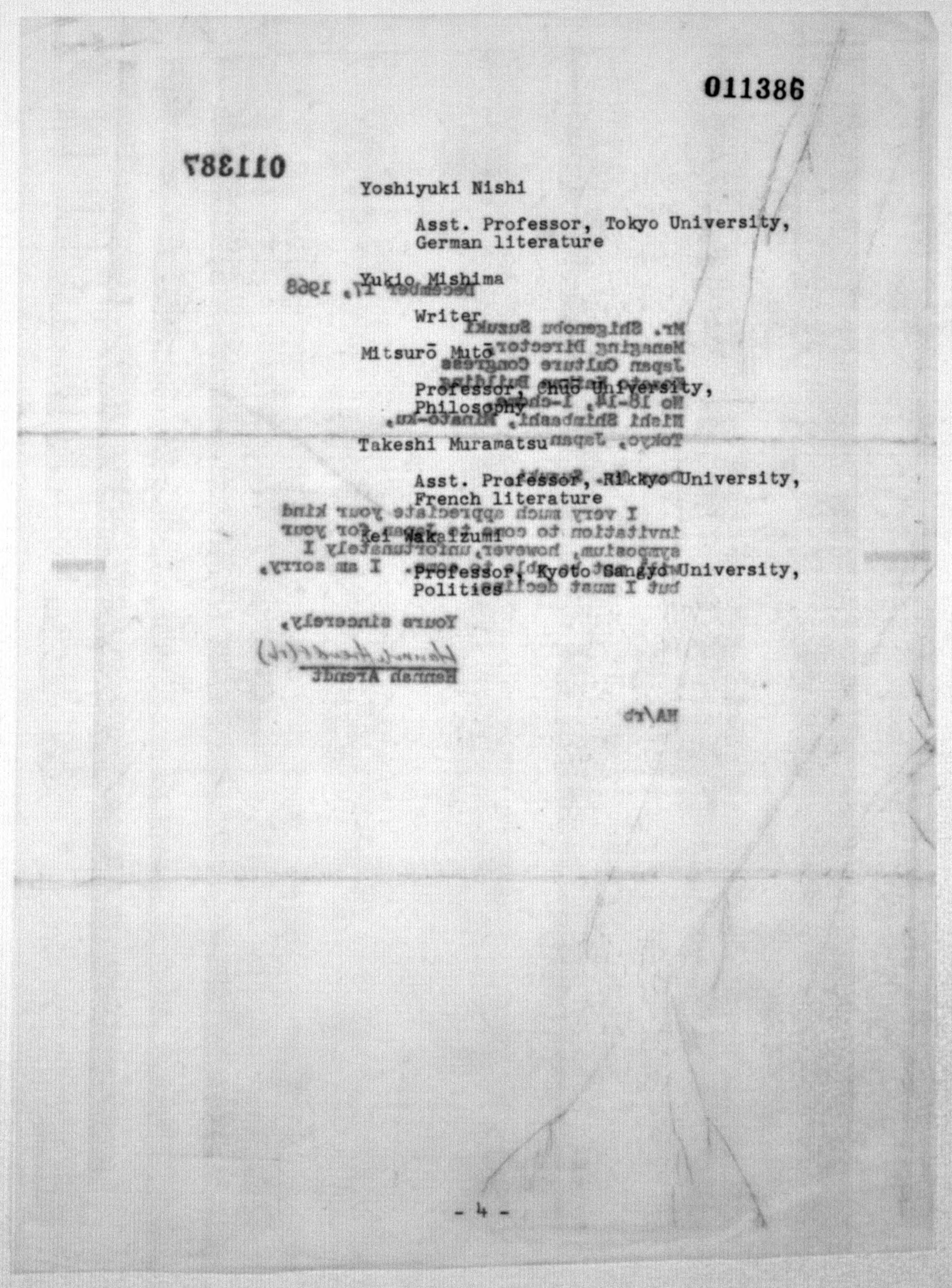 Scanned image of the current content page