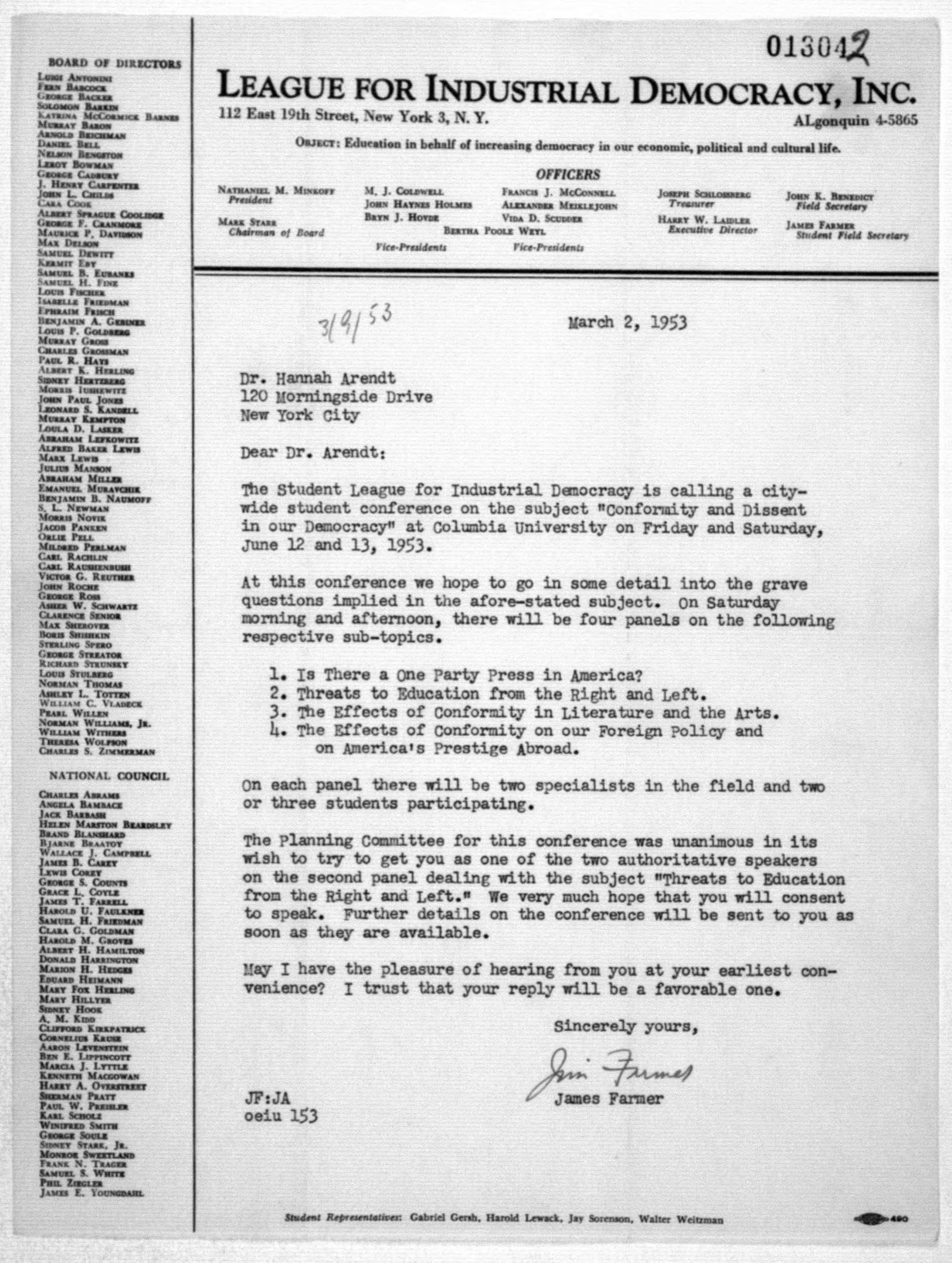 Scanned image of the current content page