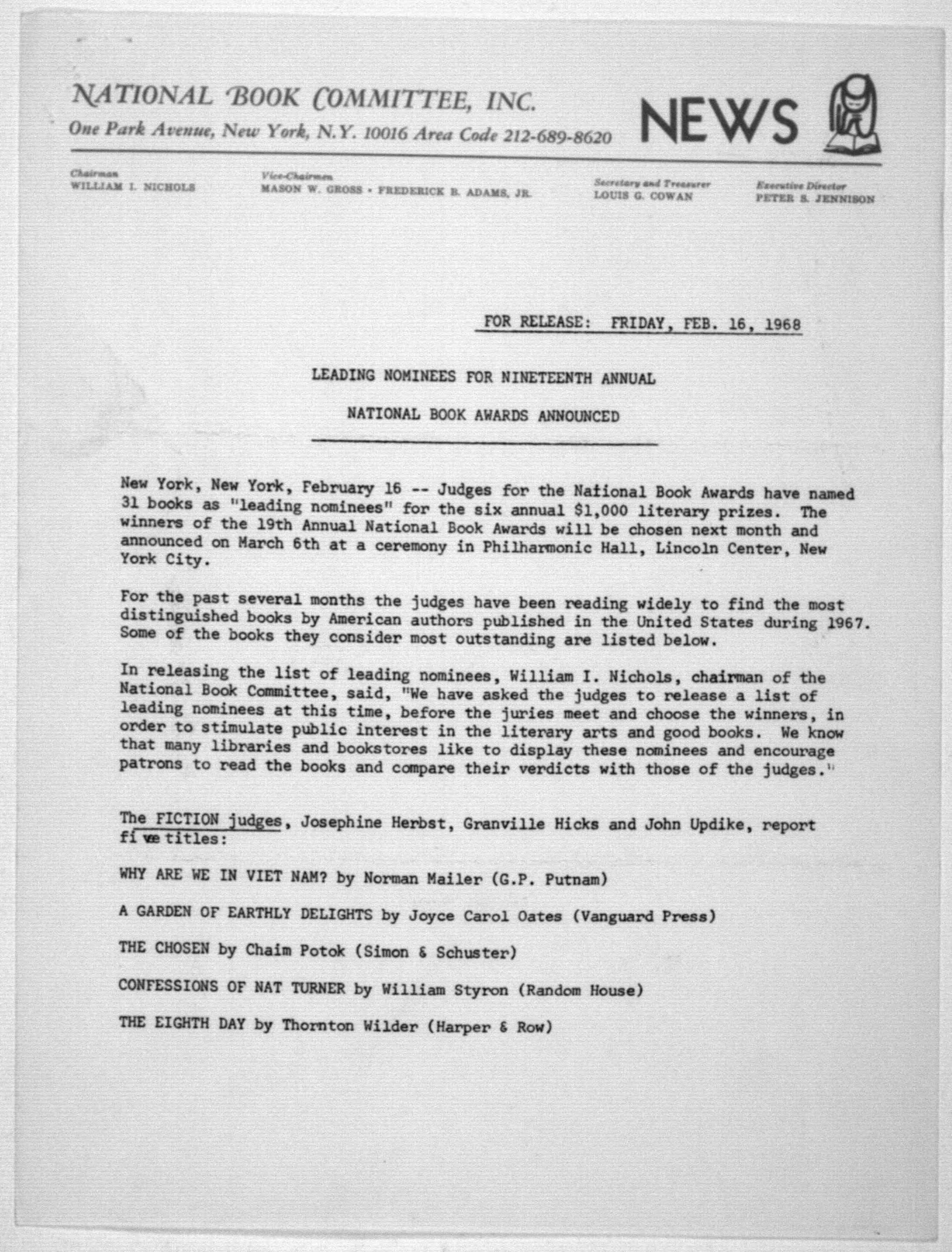 Scanned image of the current content page