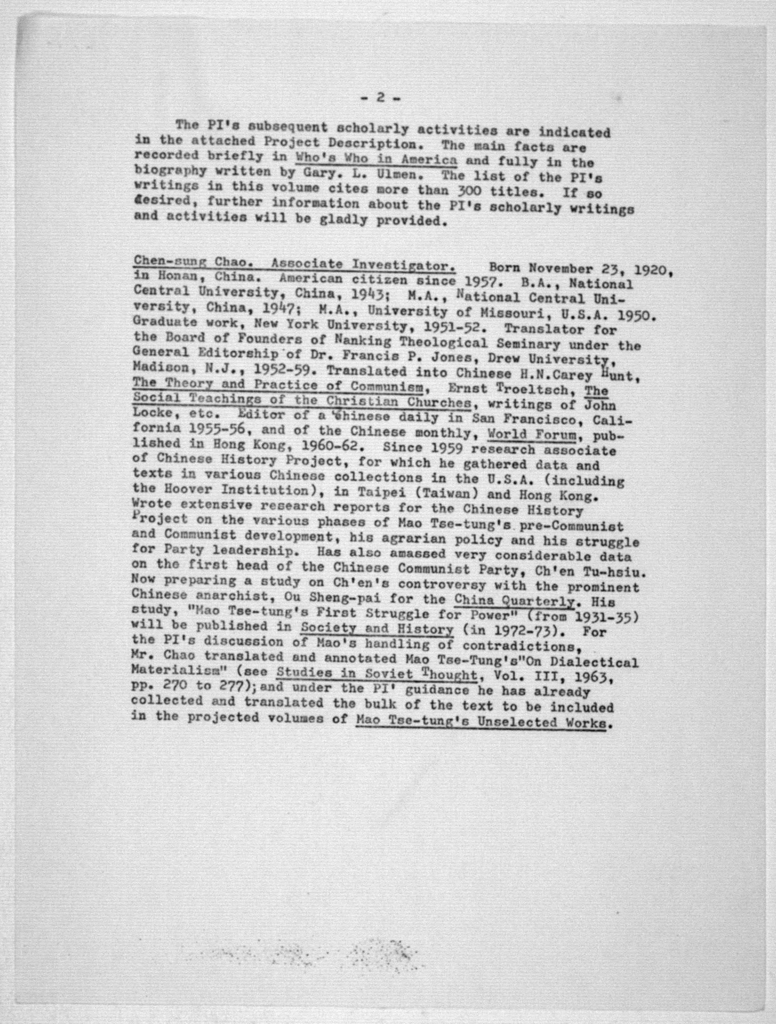 Scanned image of the current content page