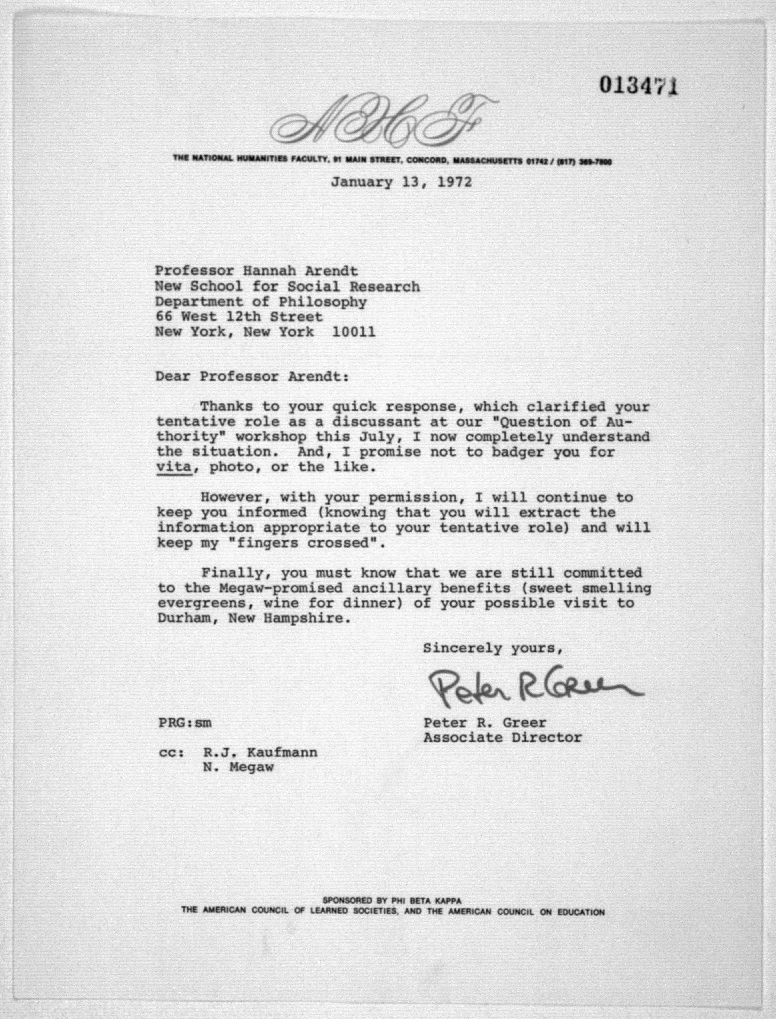 Scanned image of the current content page