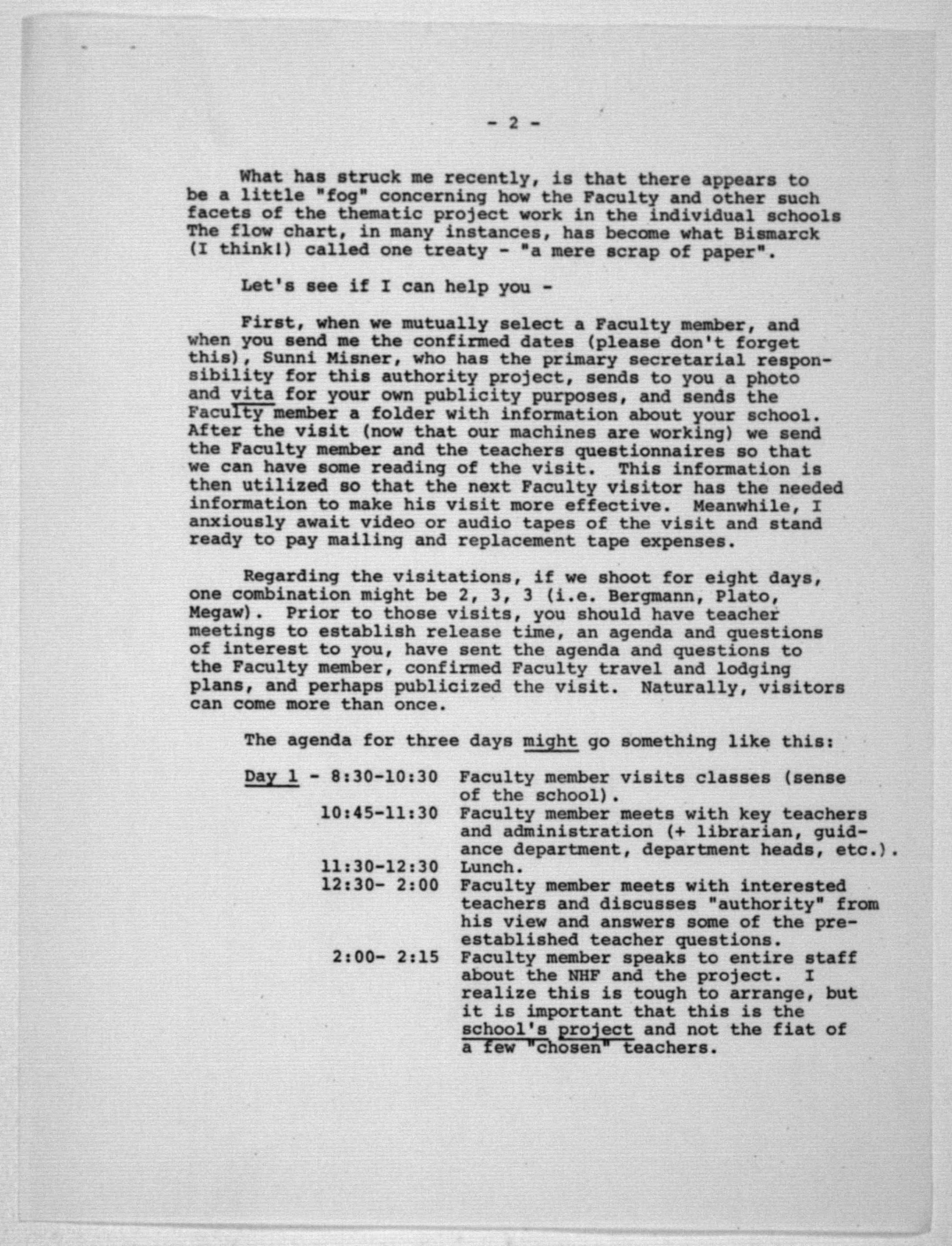 Scanned image of the current content page