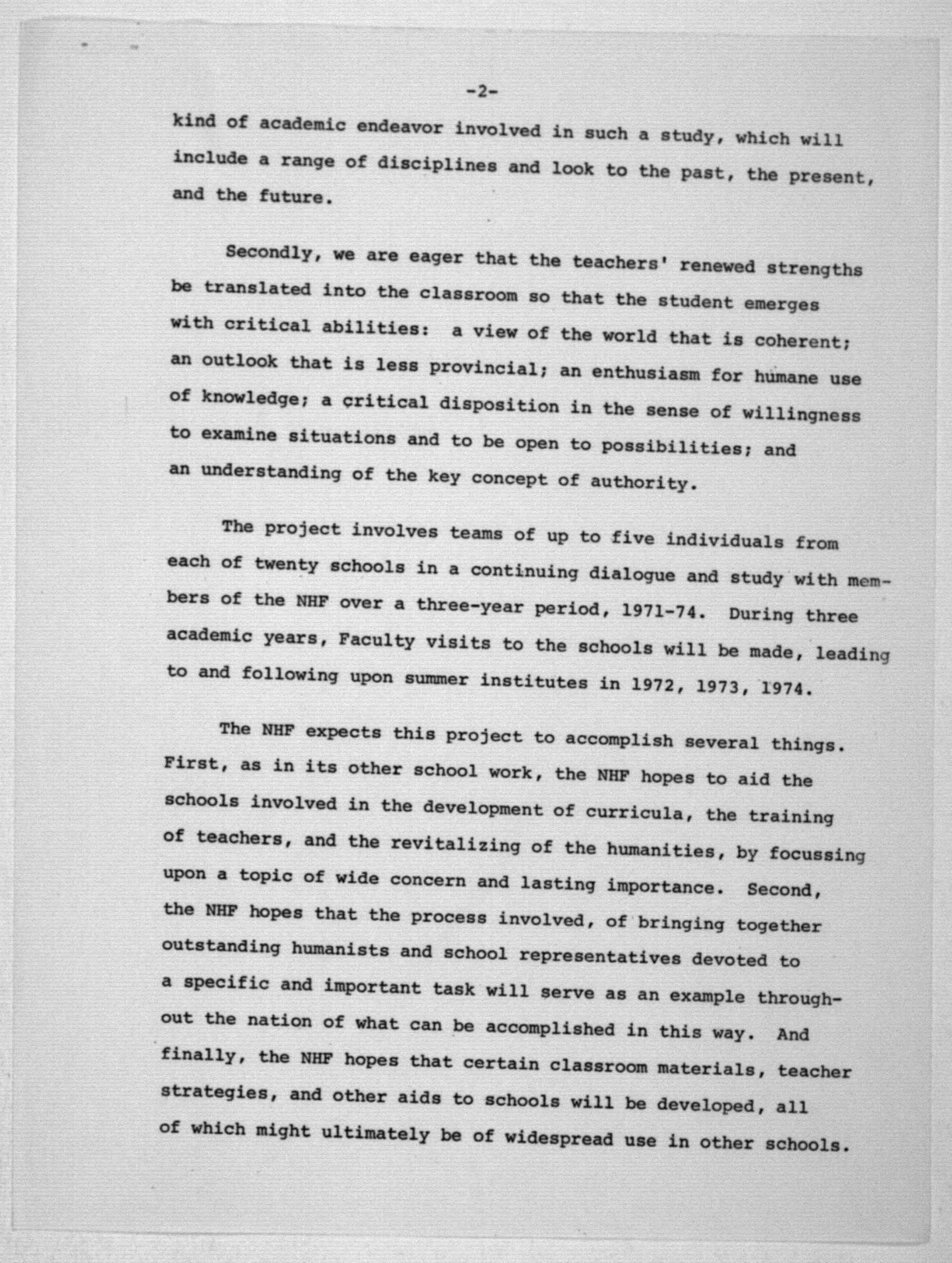 Scanned image of the current content page