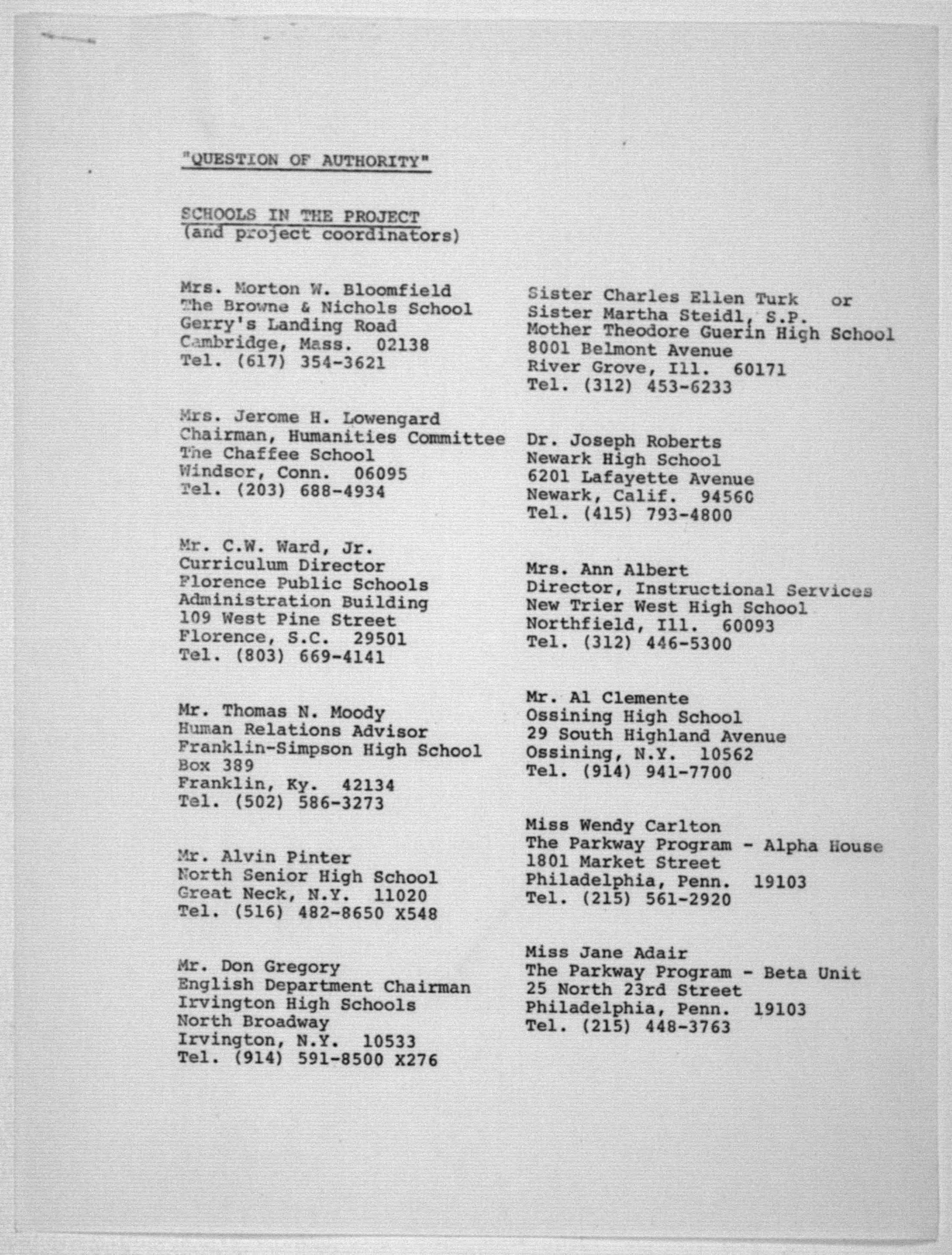 Scanned image of the current content page