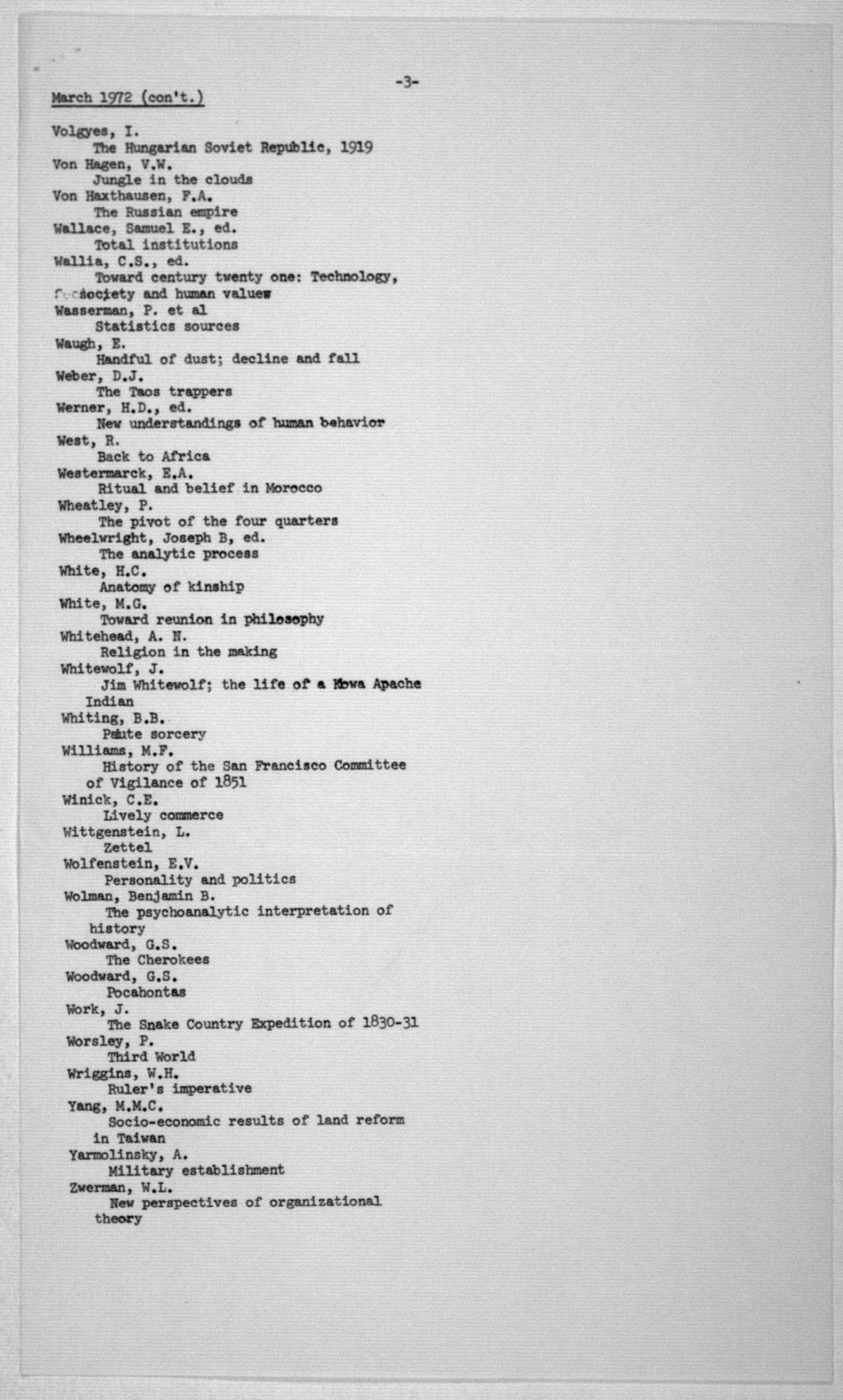 Scanned image of the current content page