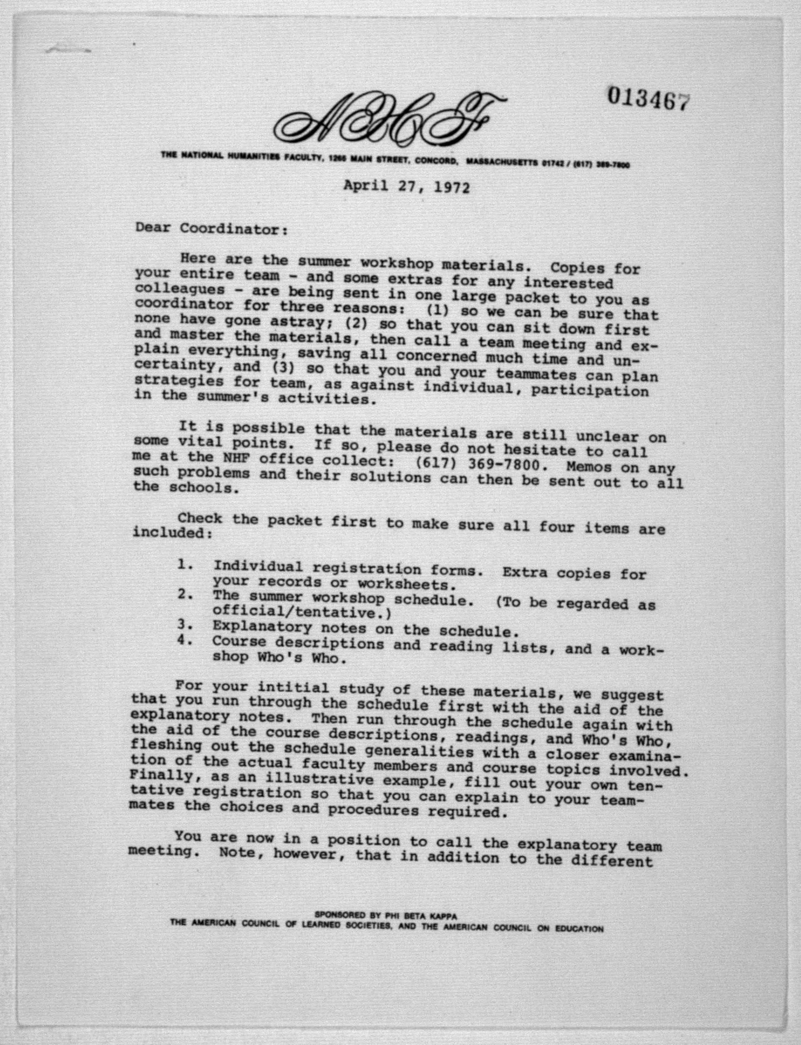 Scanned image of the current content page