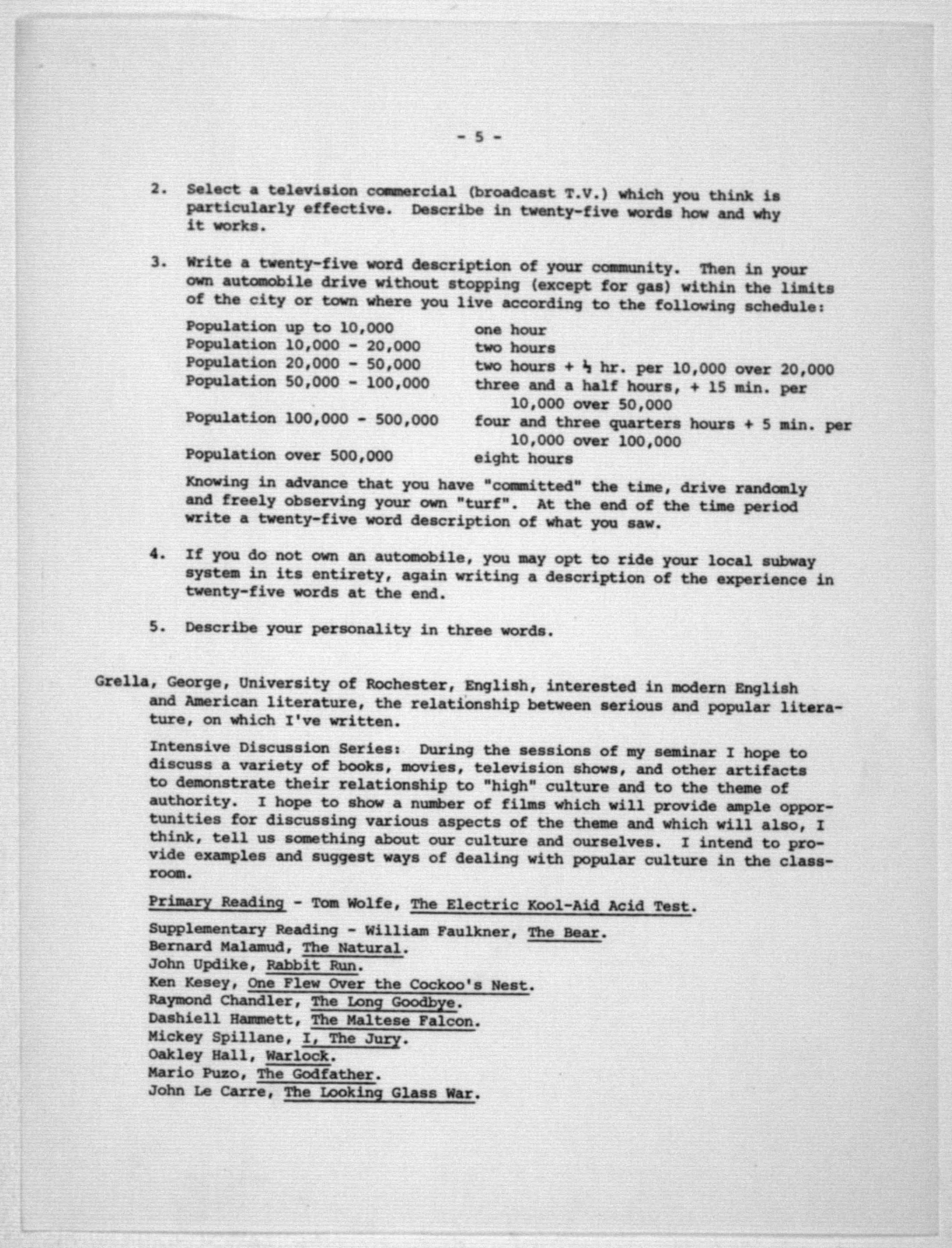 Scanned image of the current content page