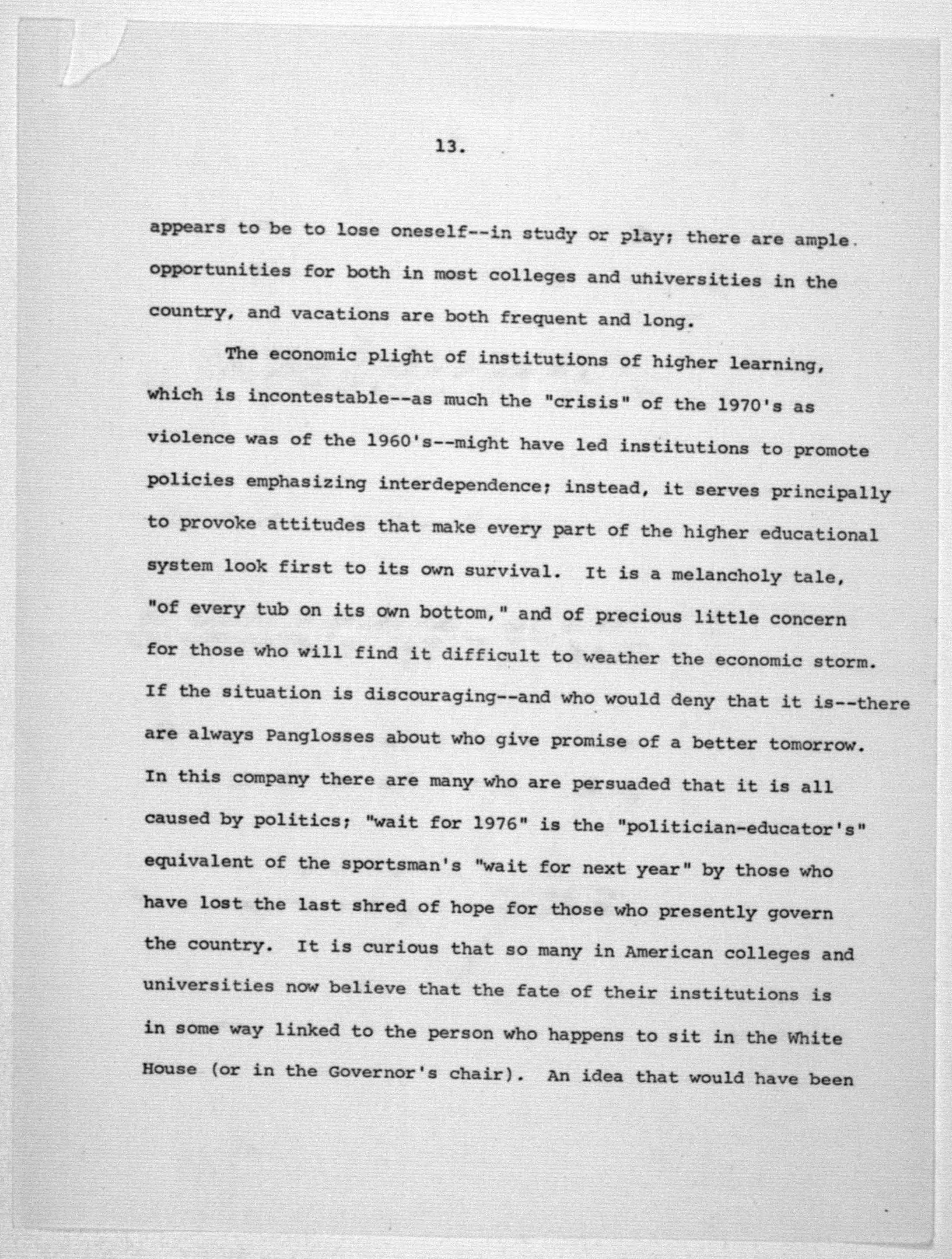 Scanned image of the current content page