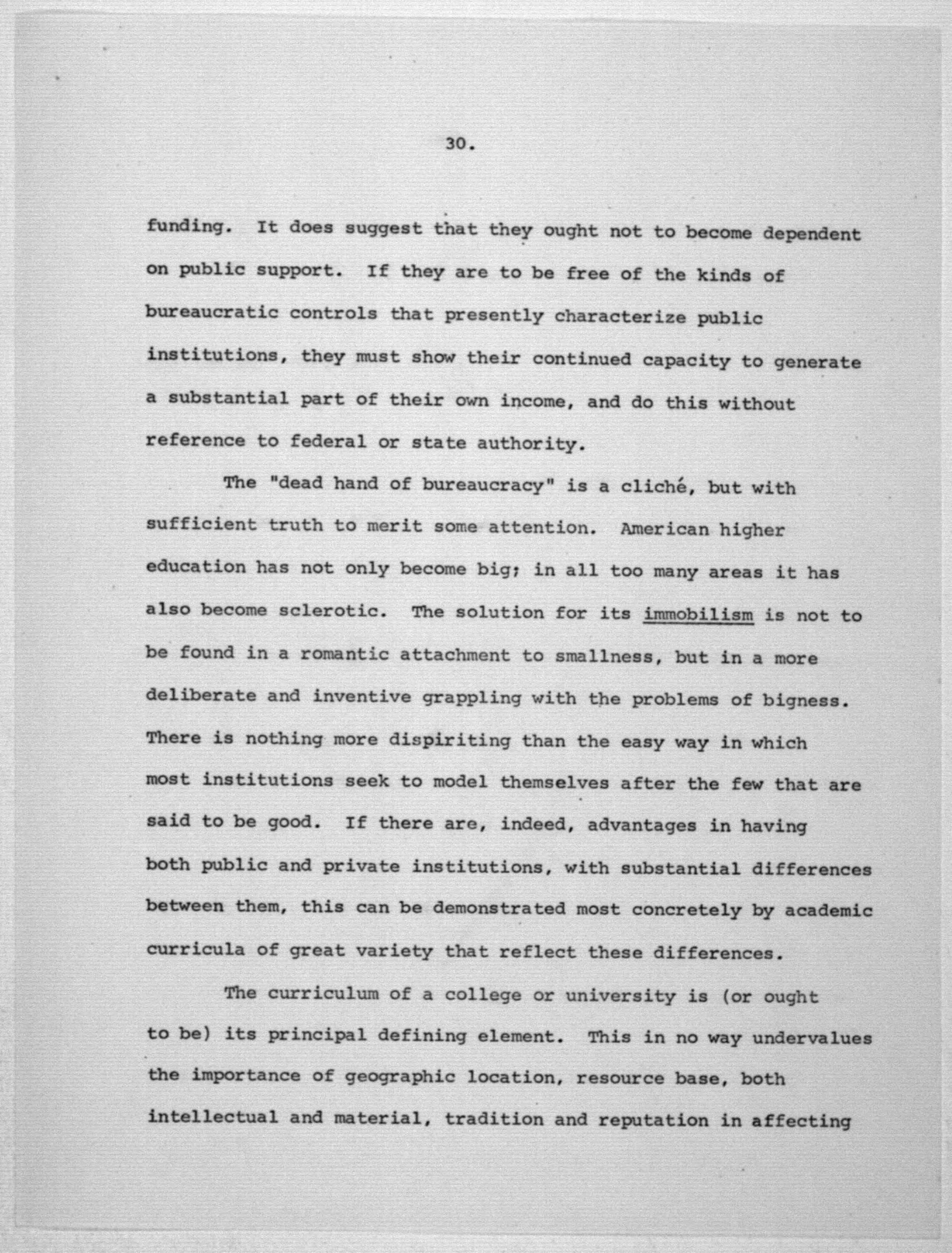 Scanned image of the current content page