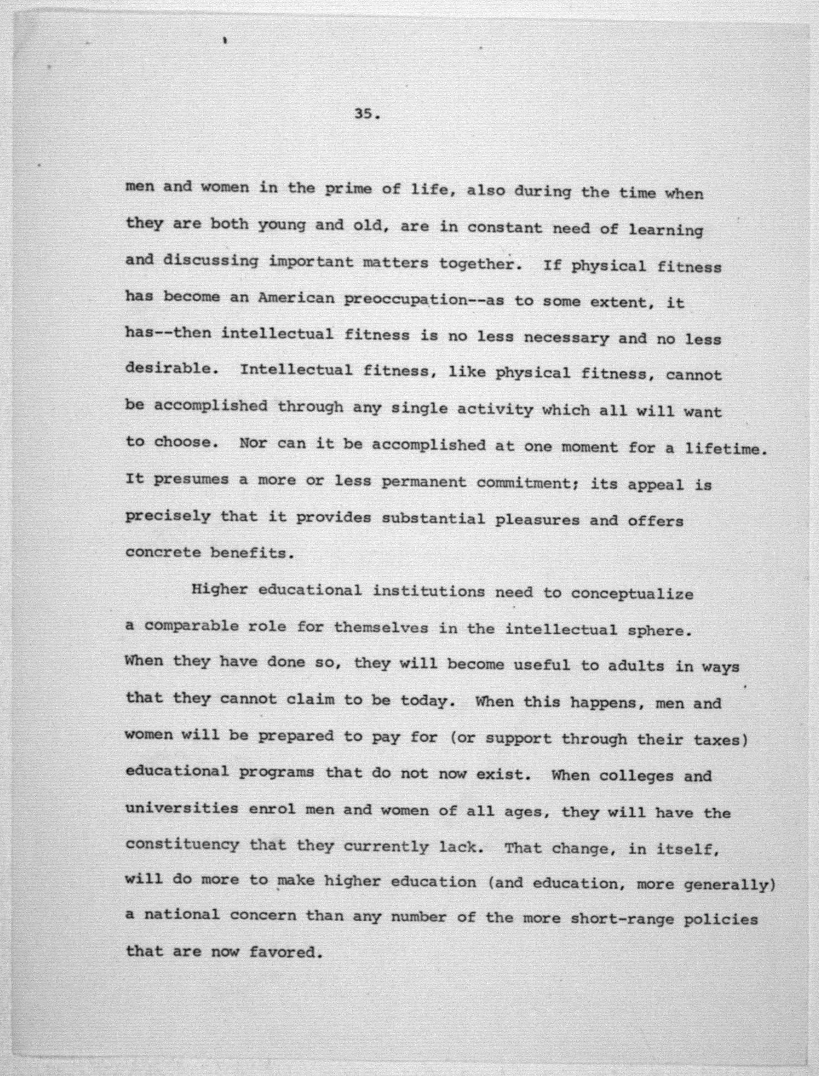 Scanned image of the current content page