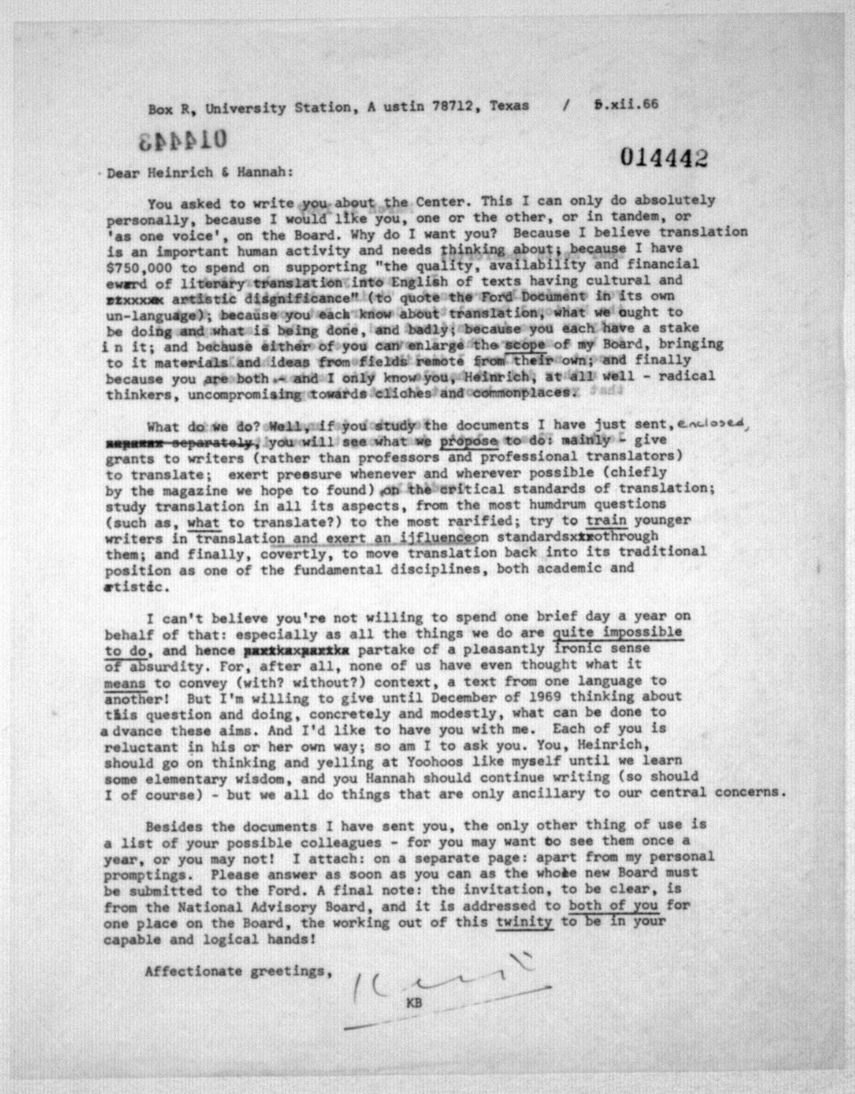 Scanned image of the current content page