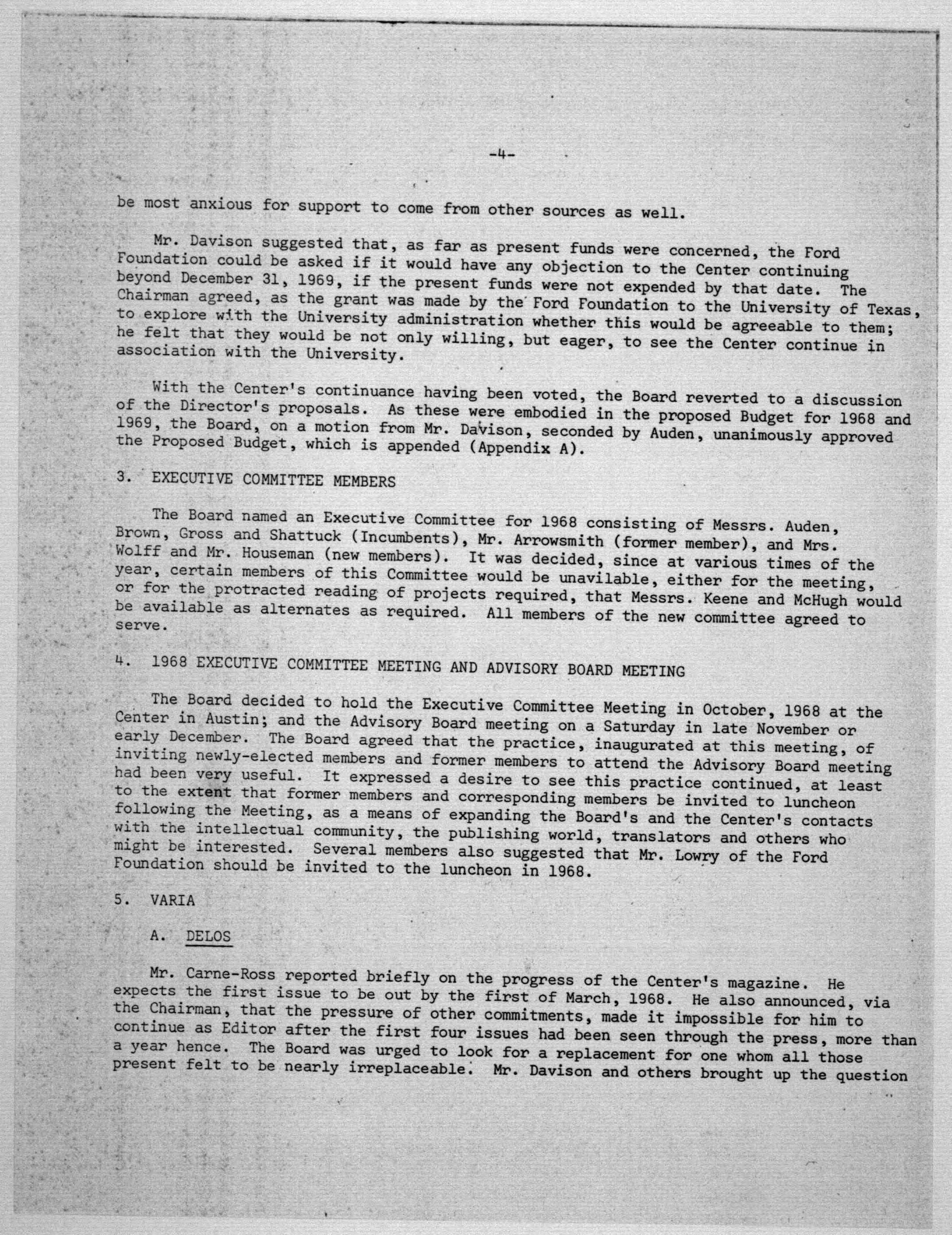 Scanned image of the current content page