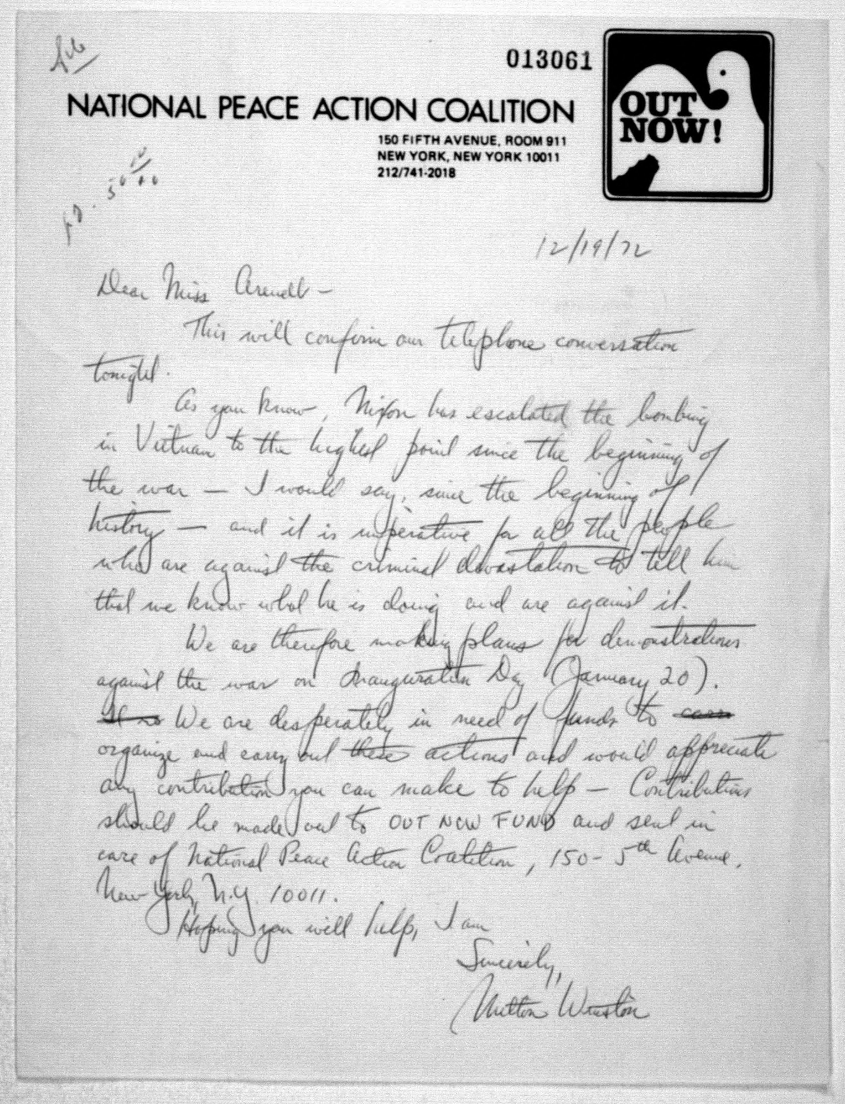 Scanned image of the current content page