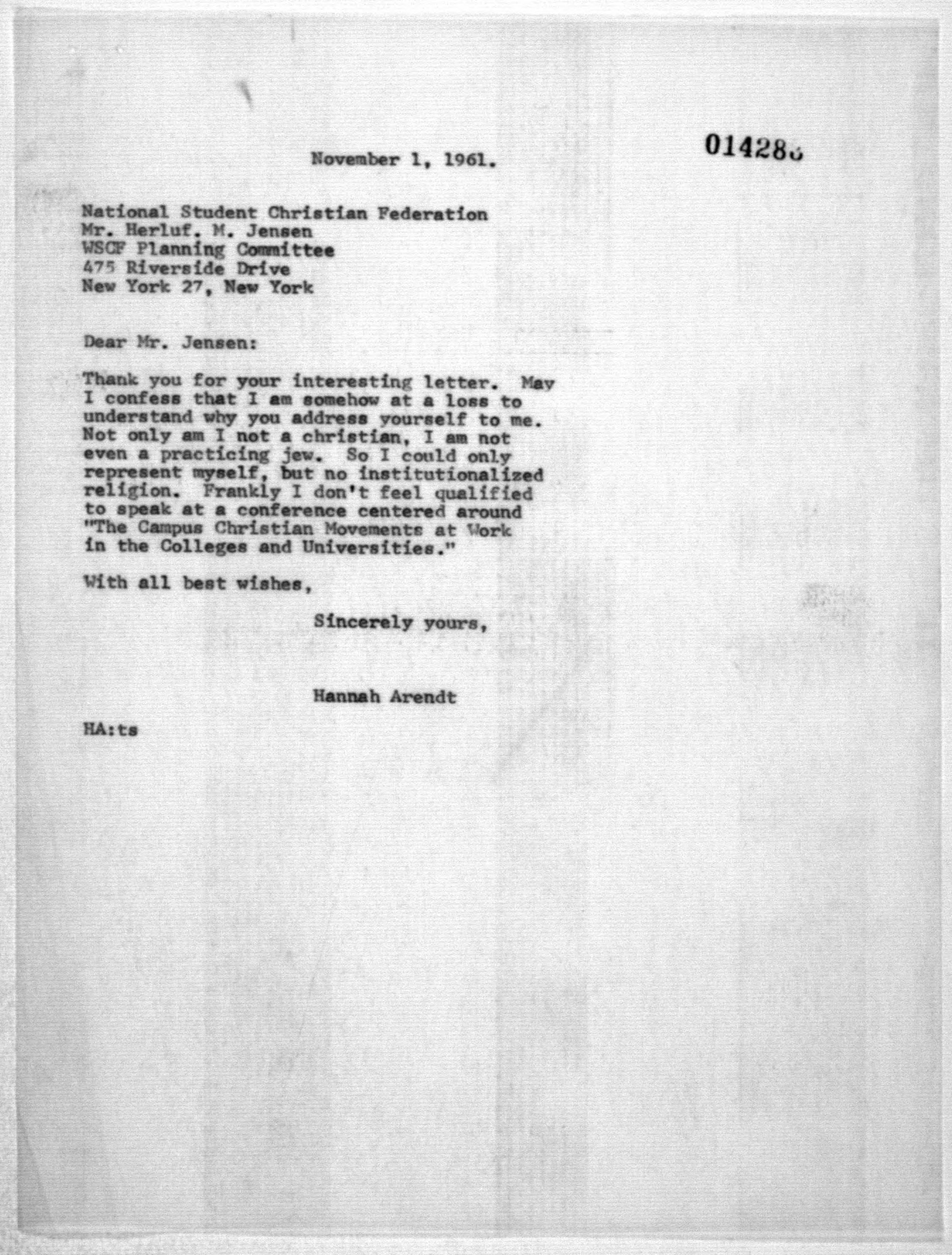 Scanned image of the current content page