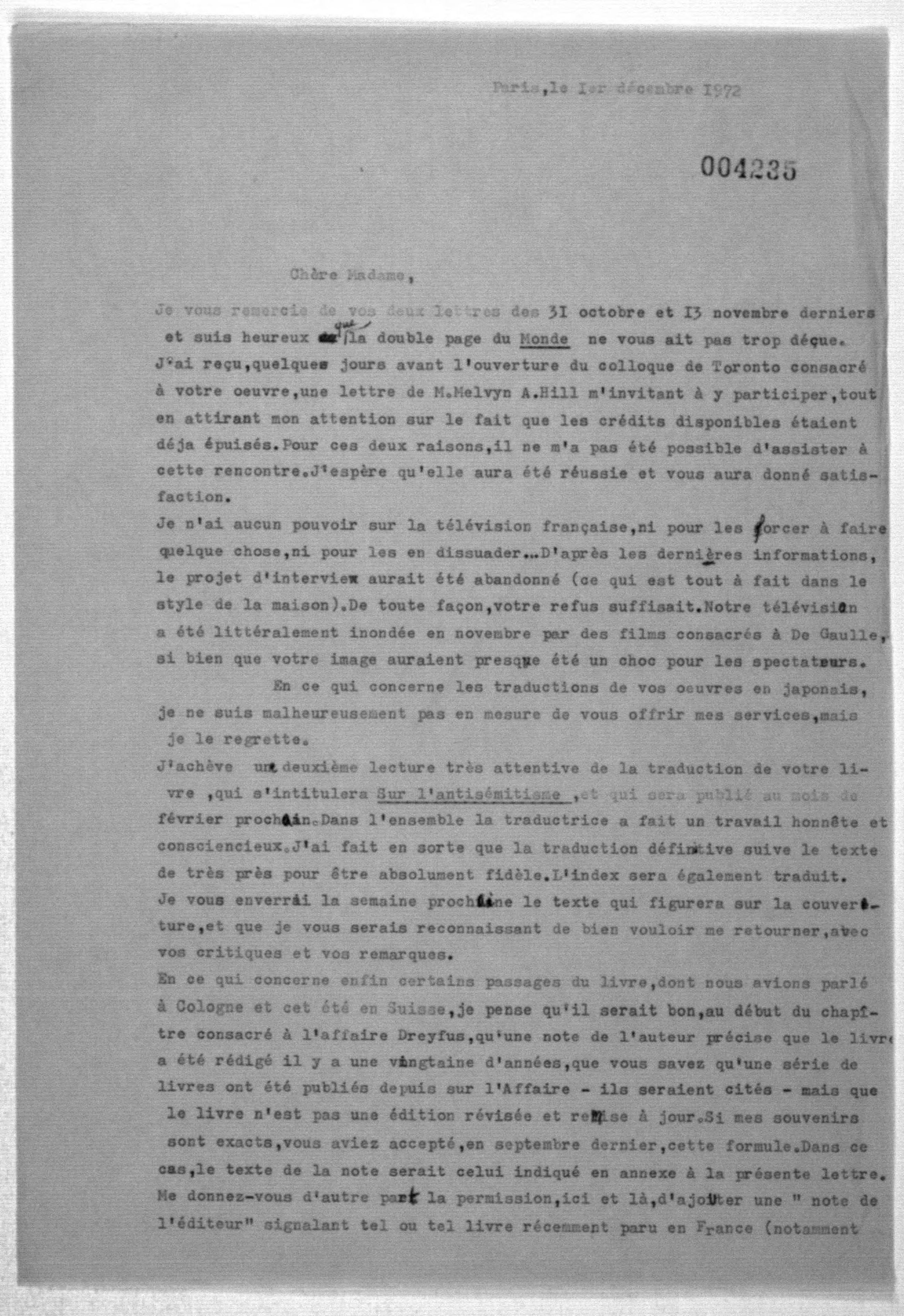 Scanned image of the current content page