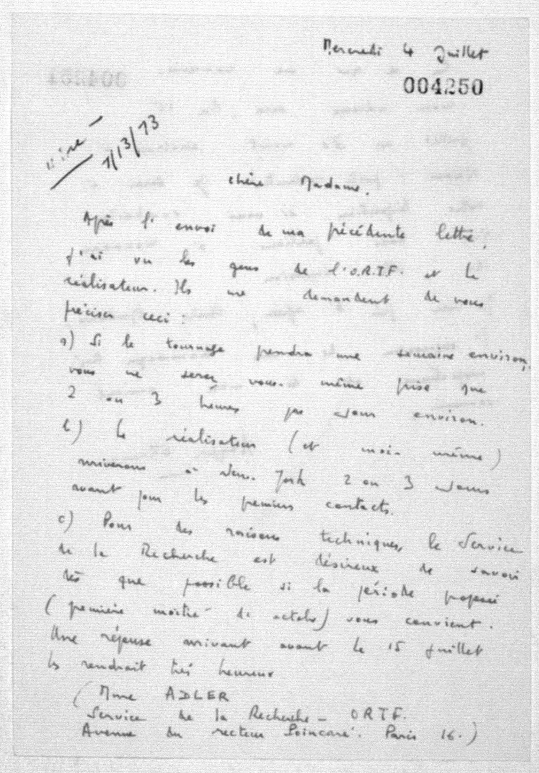 Scanned image of the current content page