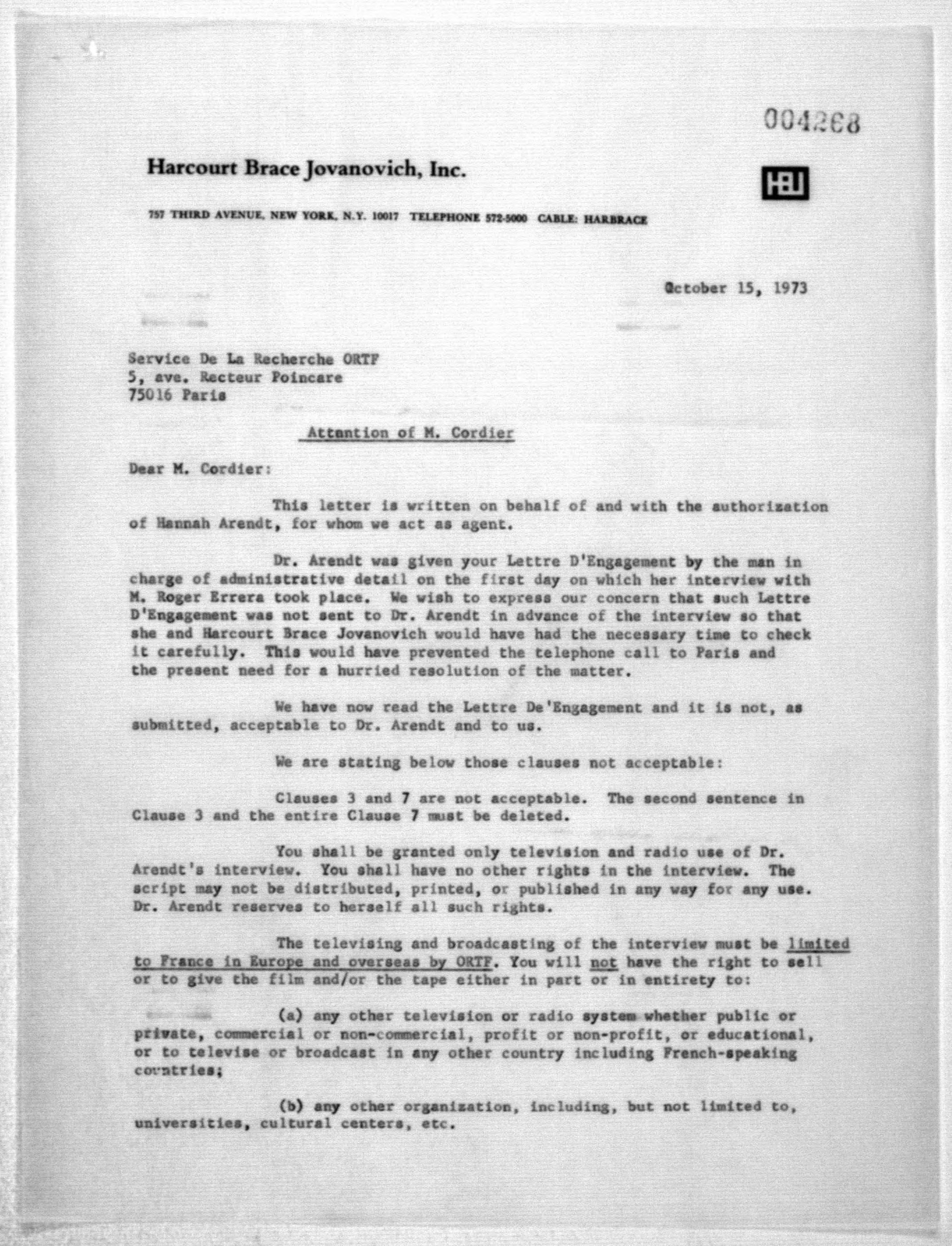 Scanned image of the current content page