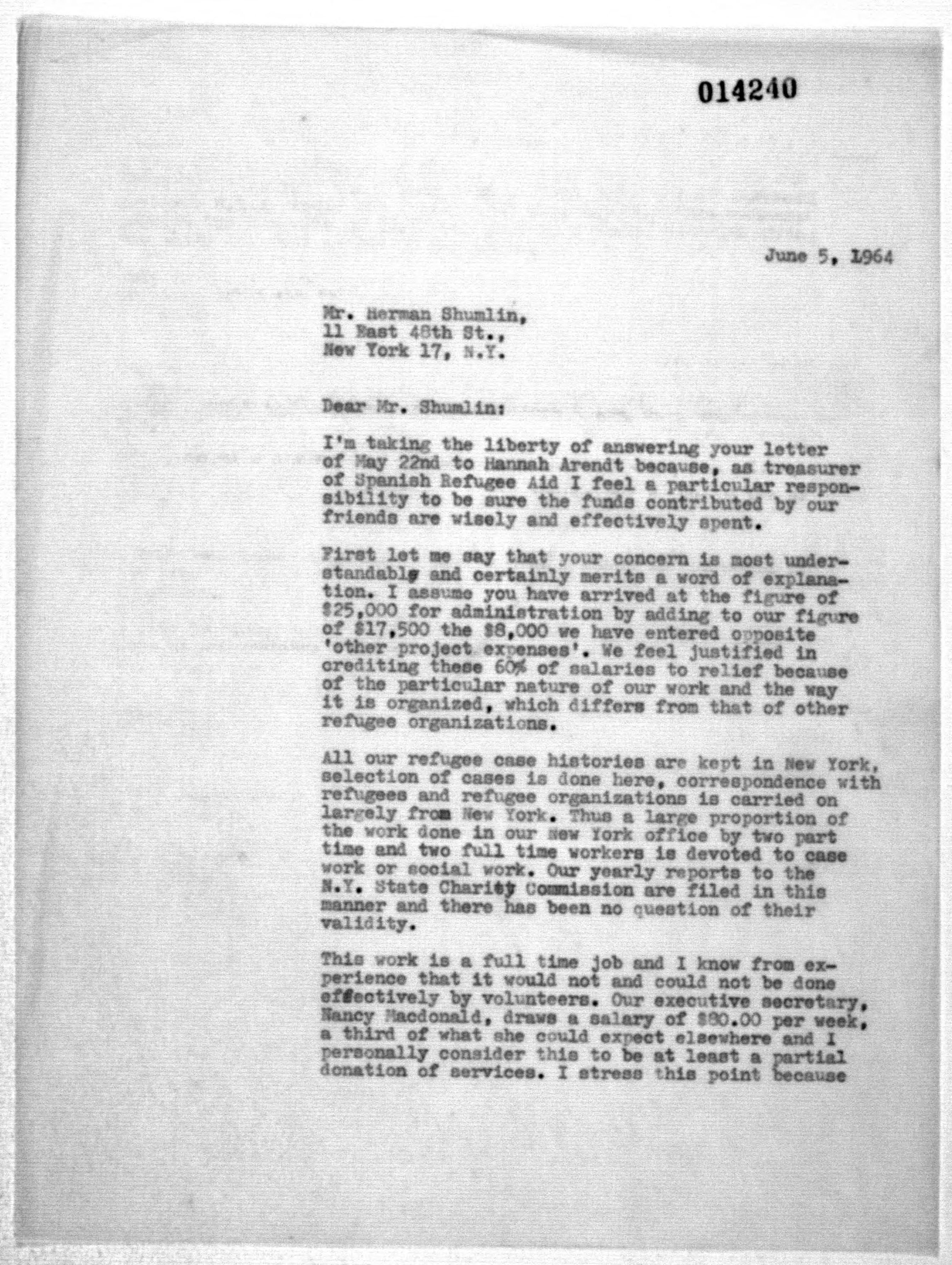 Scanned image of the current content page