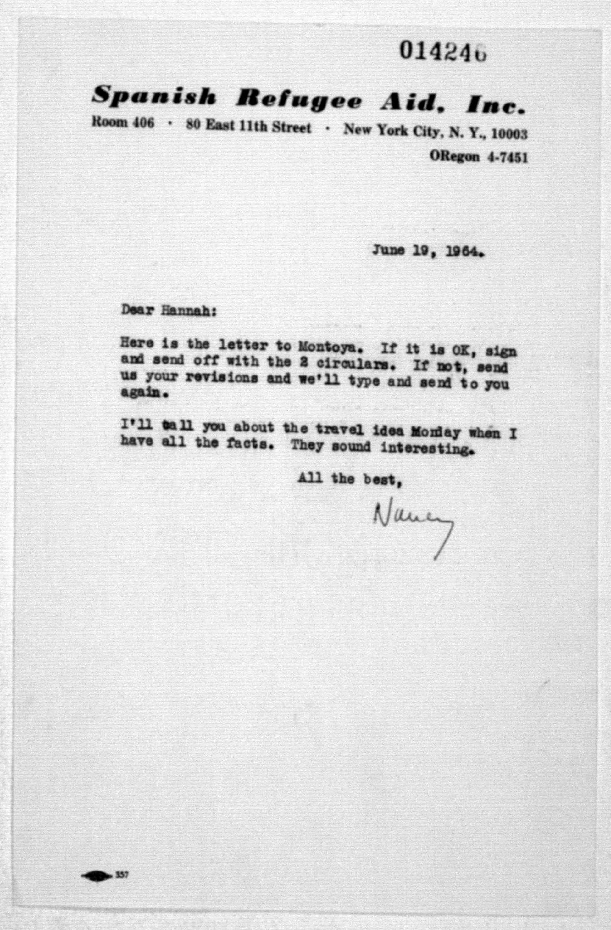 Scanned image of the current content page