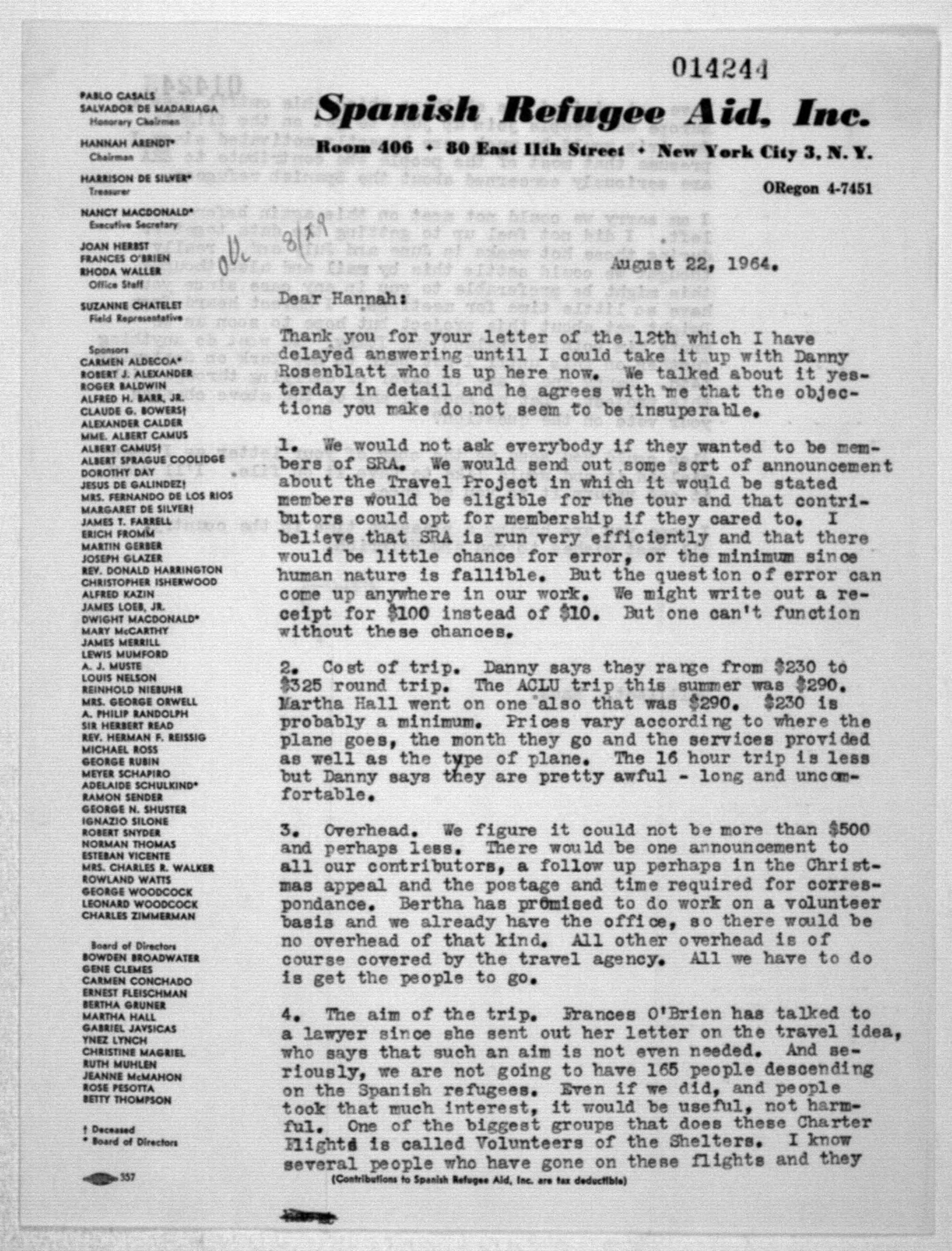 Scanned image of the current content page