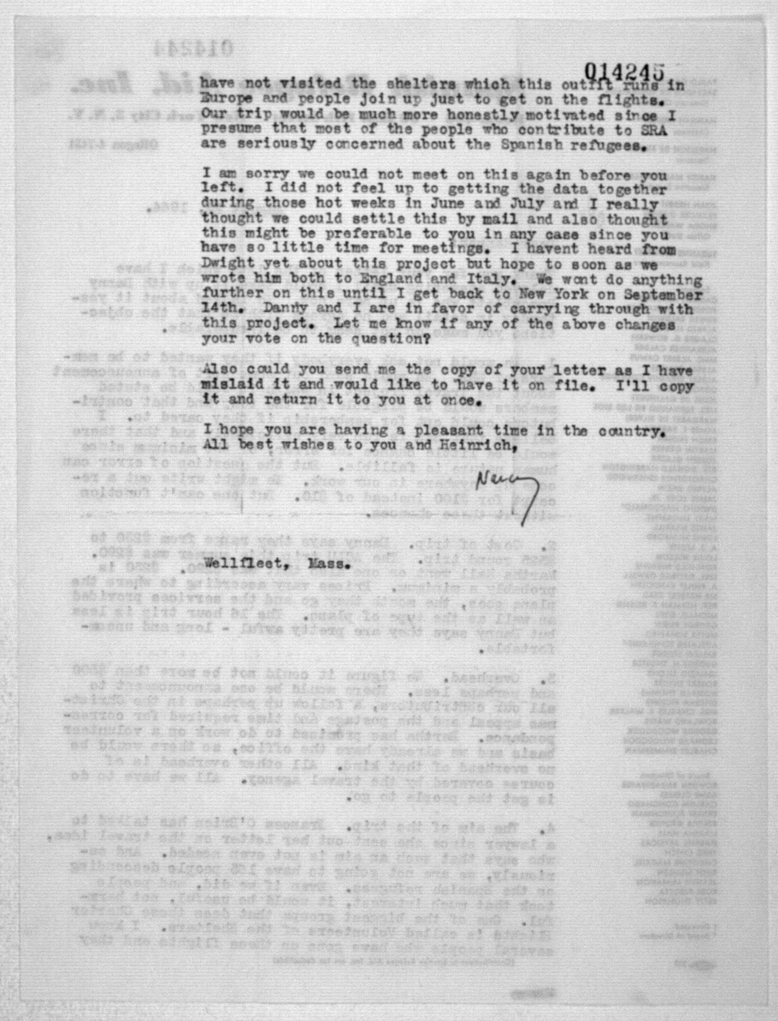 Scanned image of the current content page